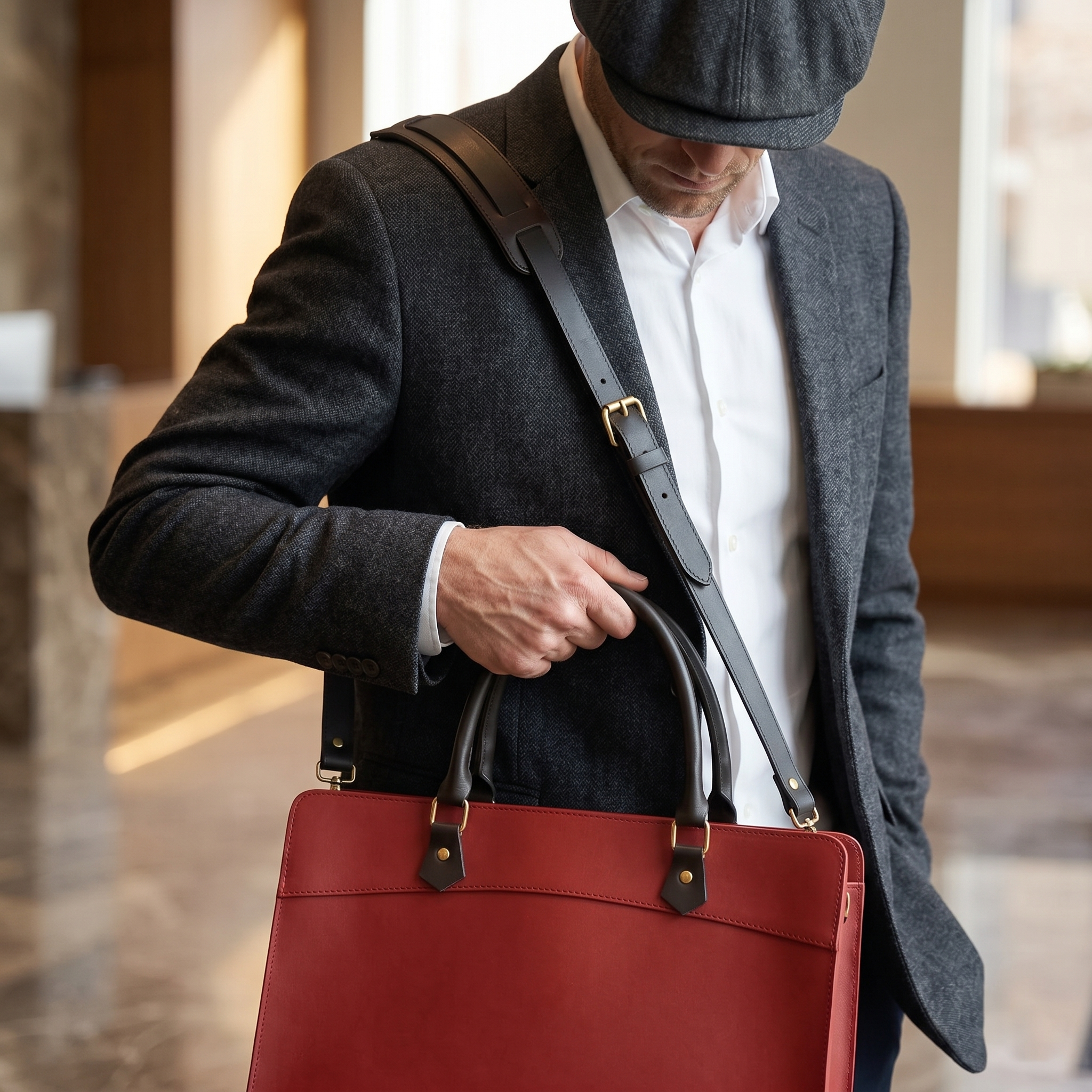 Craze Maroon Laptop bag - Bag X