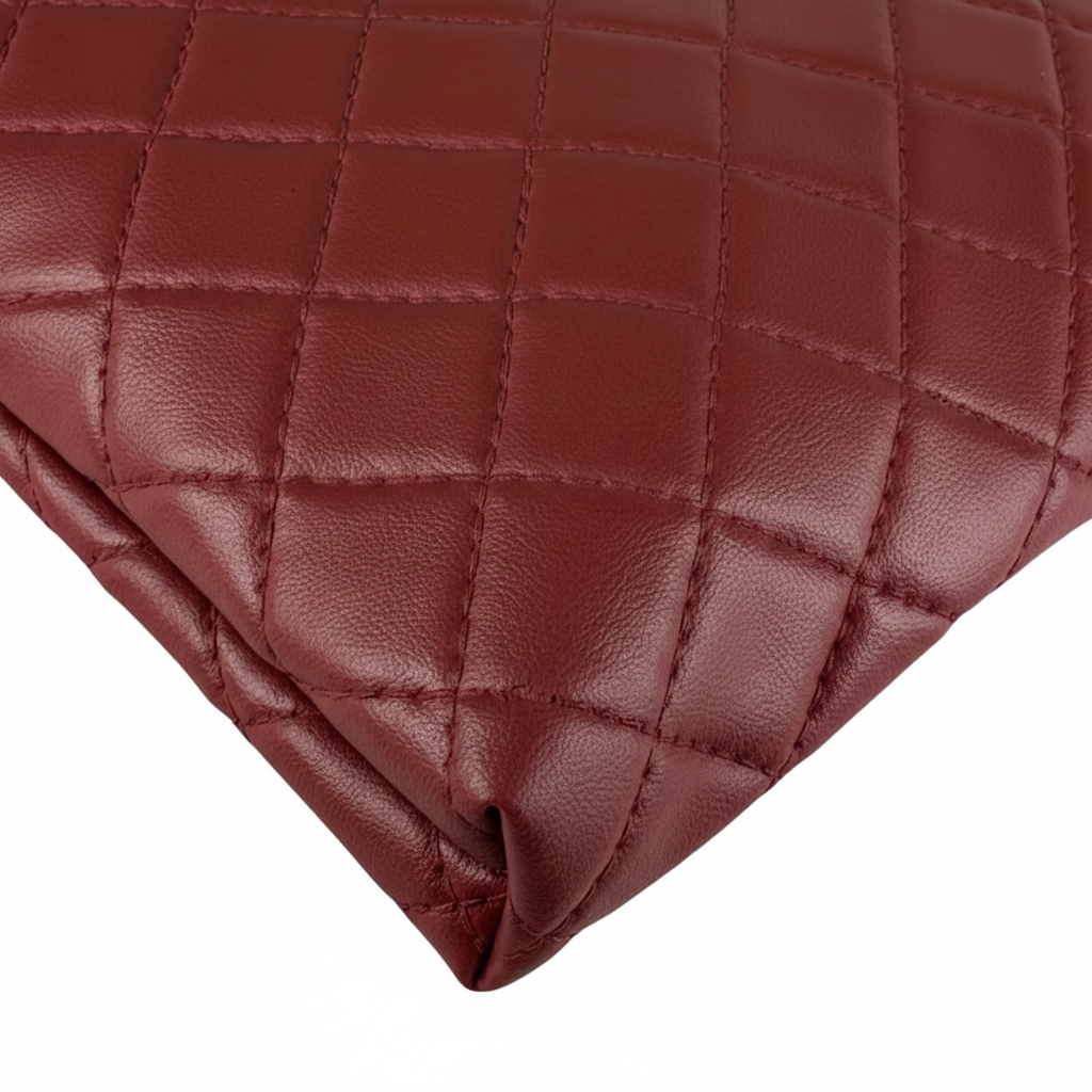 Fizz Makeup Pouch Maroon Handbag - Bag X
