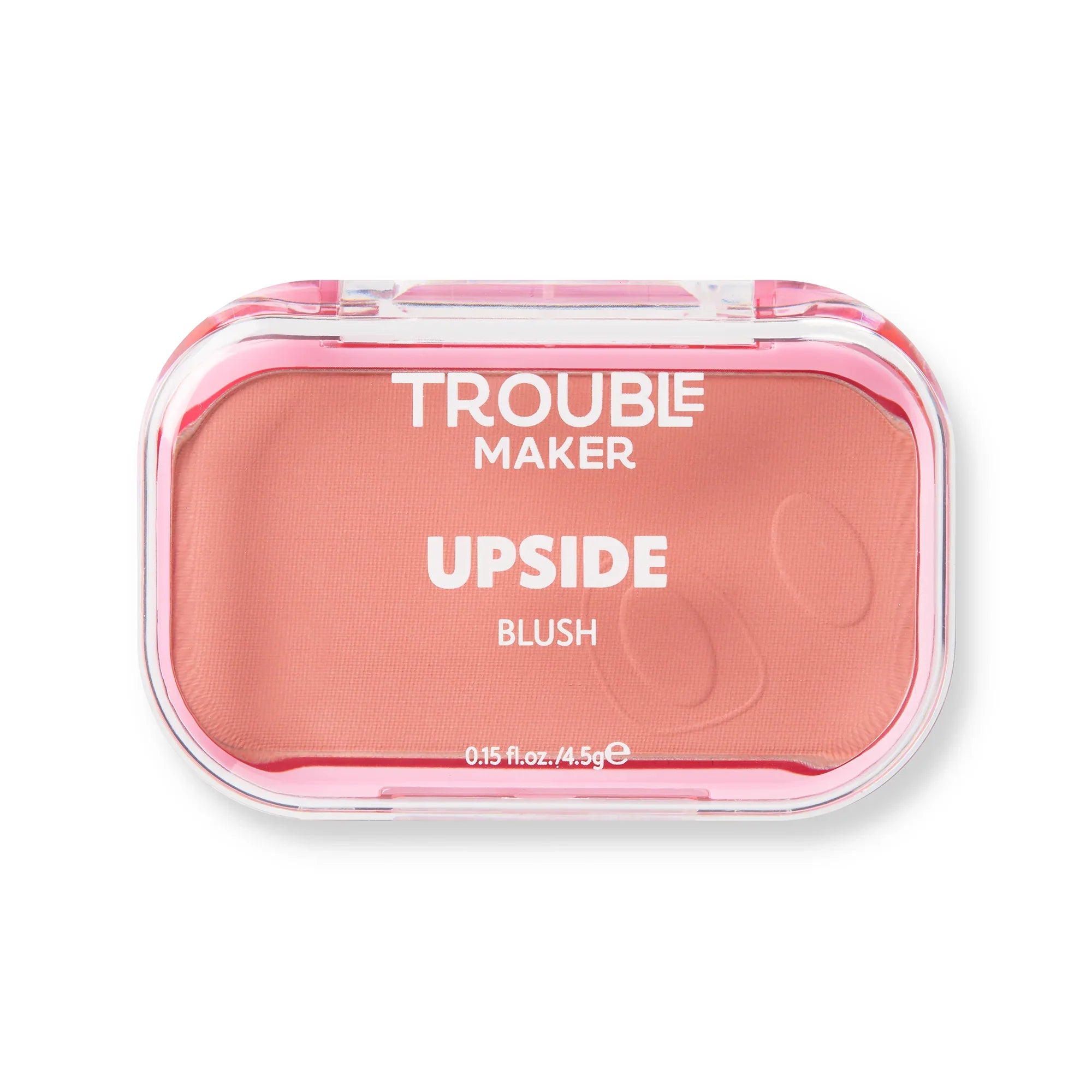 Trouble Maker Upside Powder Blush Glass Half Full 4.5gm