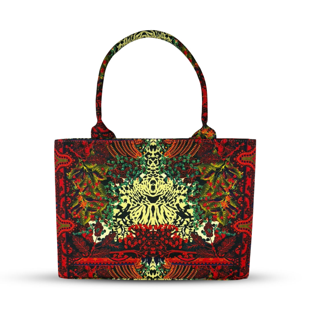 Flora Abstract Tote Bag - Bag X
