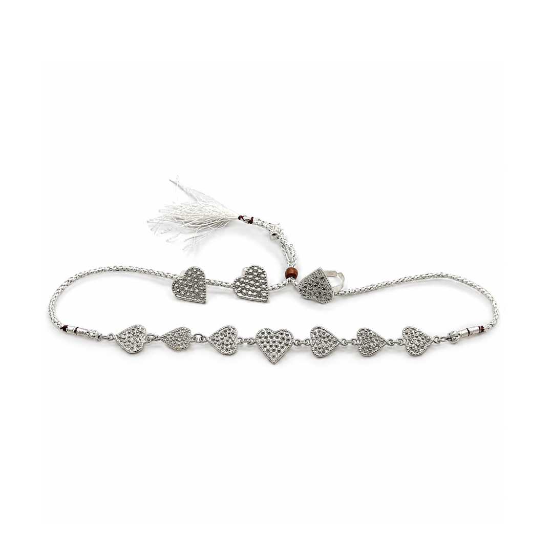 Heart Line Jewel Set - Zaroon