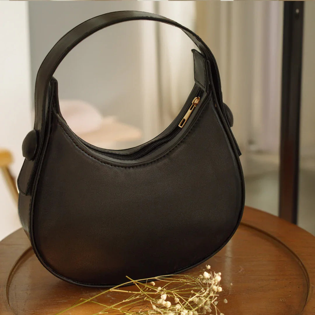 Hobo Moon Bag Black - HBH