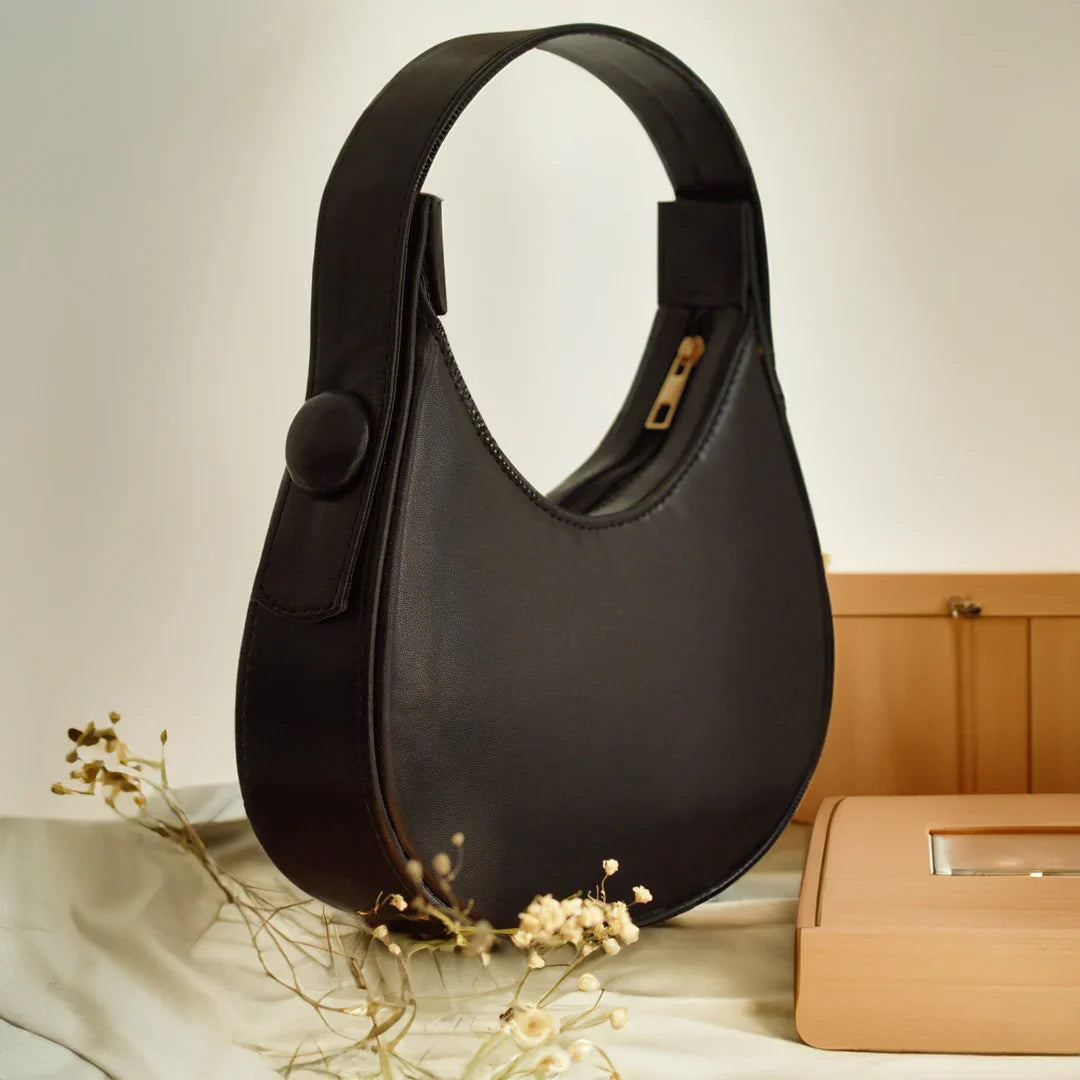 Hobo Moon Bag Black - HBH