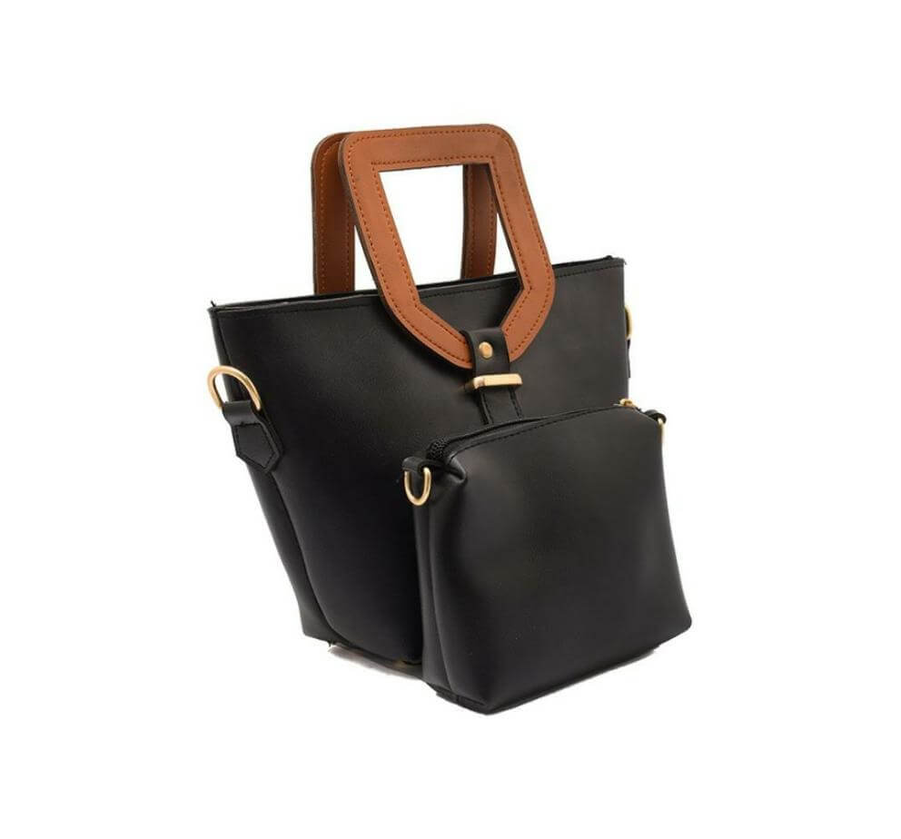 Voyage Black / Brown Handbag - Bag X