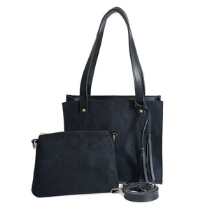 Suede Black Bag Shoulder bag - Bag X