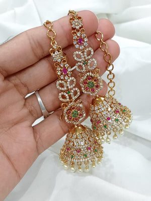 Anmol Designer Saharay Earrings - Aloro Jewels