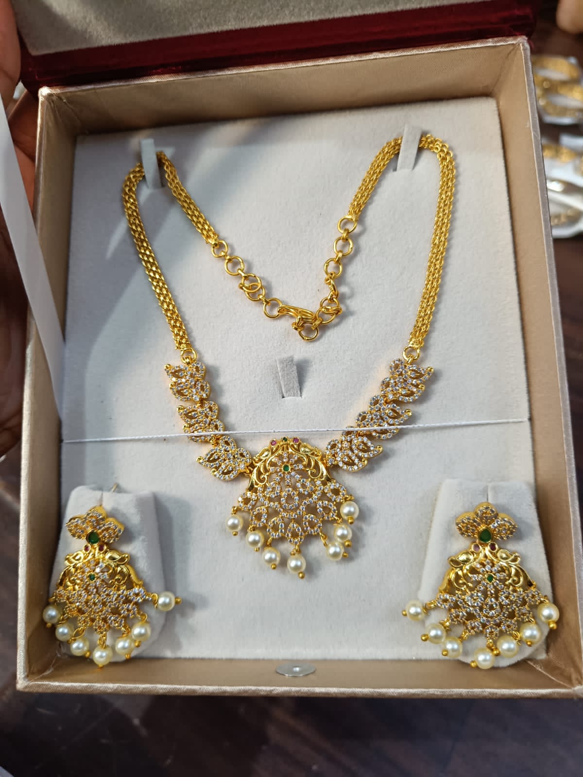 Gold Plated Choker Necklace - Aloro Jewels