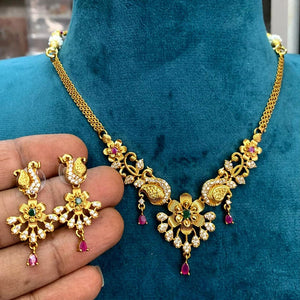 Ronaq Gold Plated Necklace - Aloro Jewels