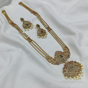 Jadau Mala Gold Balls - Aloro Jewels
