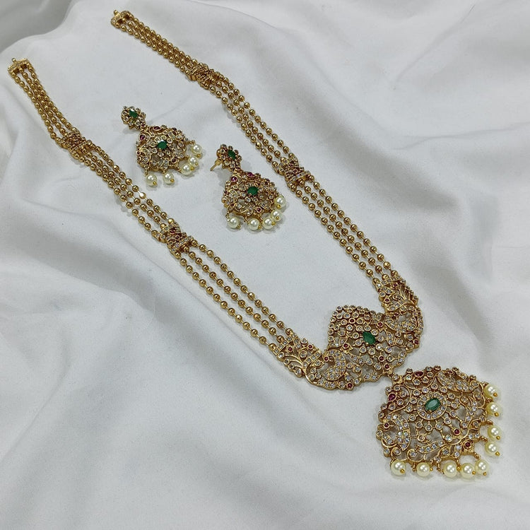 Jadau Mala Gold Balls - Aloro Jewels