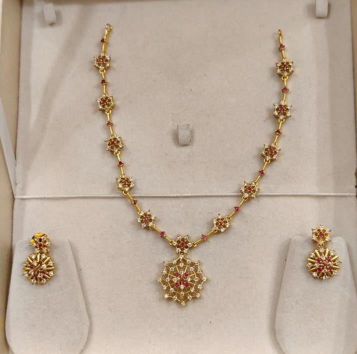 Sitara Diamond Necklace - Aloro Jewels
