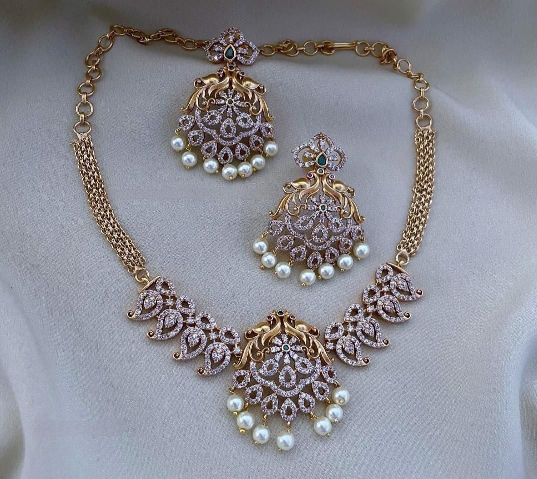 Gold Plated Choker Necklace - Aloro Jewels