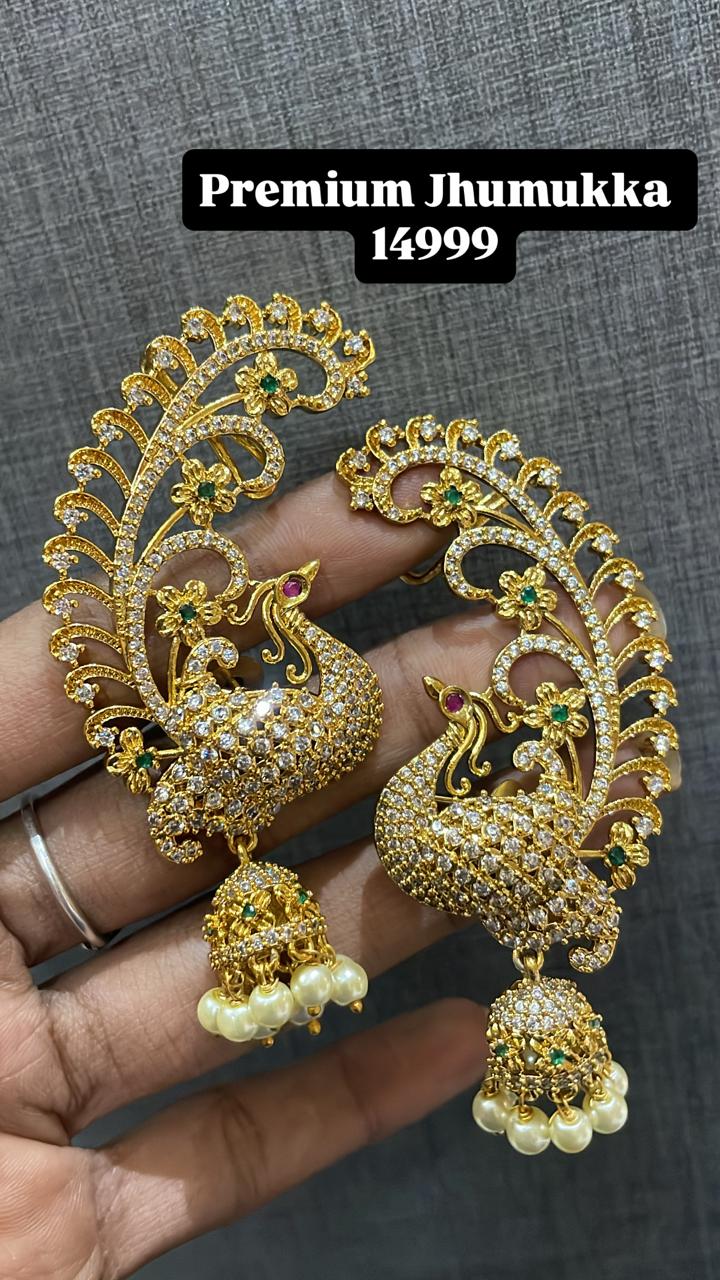 Raqs-E-Moor Earwrap Earrings - Aloro Jewels