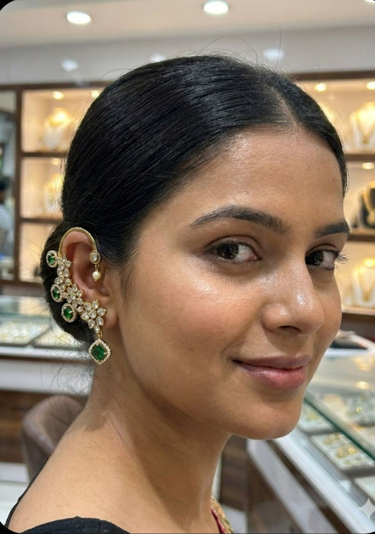 Jasmine Earwrap Earrings - Aloro Jewels