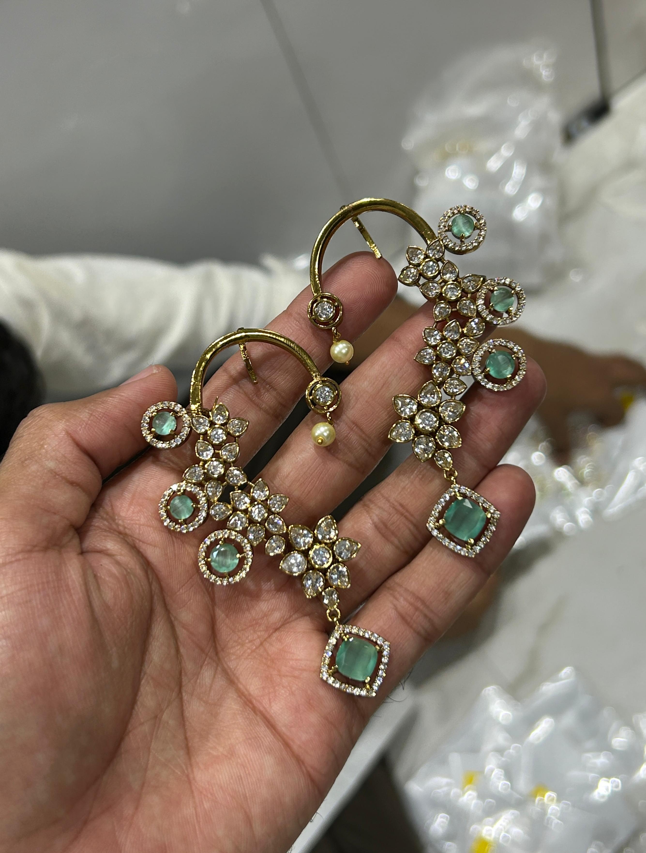 Jasmine Earwrap Earrings - Aloro Jewels