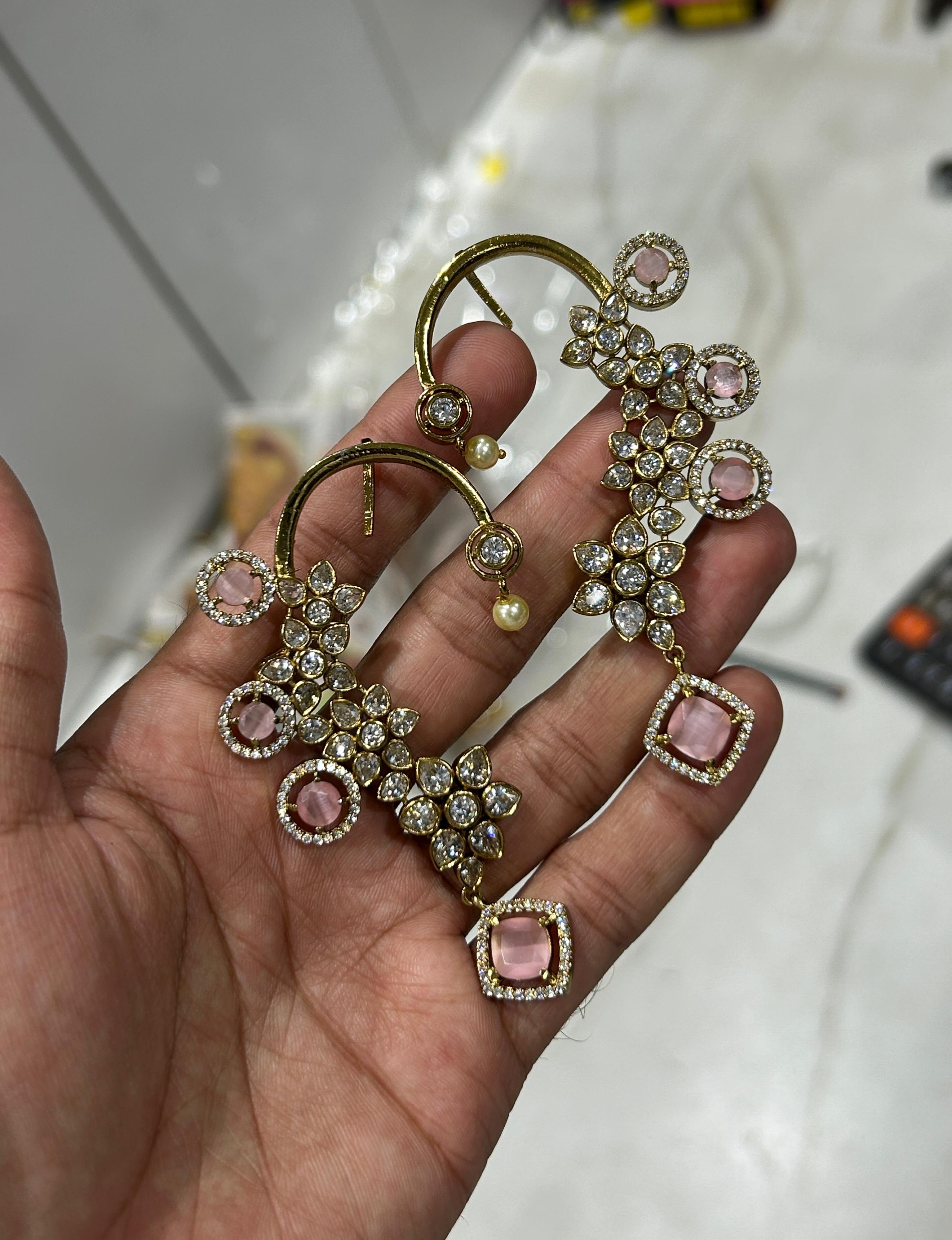 Jasmine Earwrap Earrings - Aloro Jewels