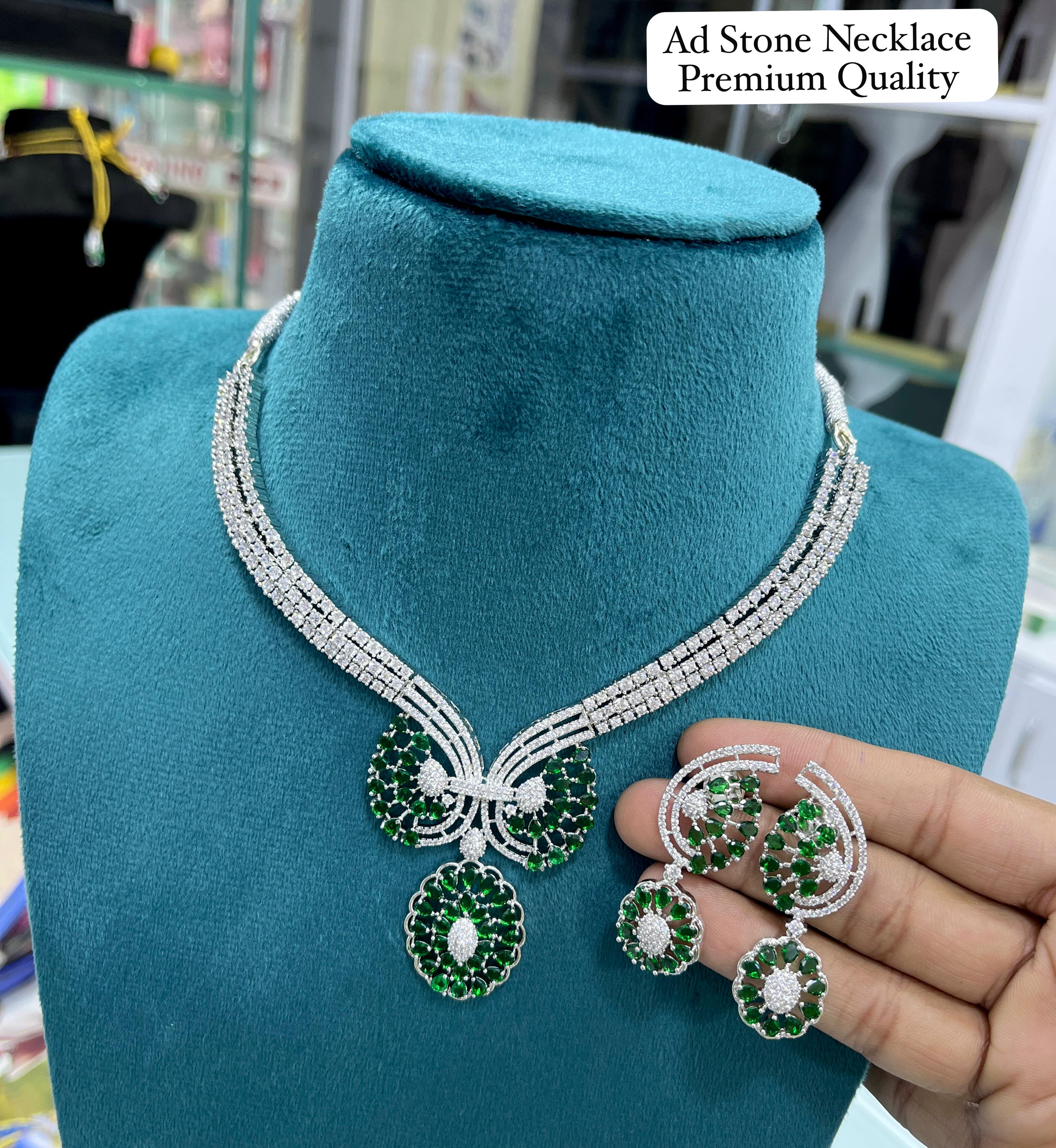 Diamond Bridal Necklace - Aloro Jewels