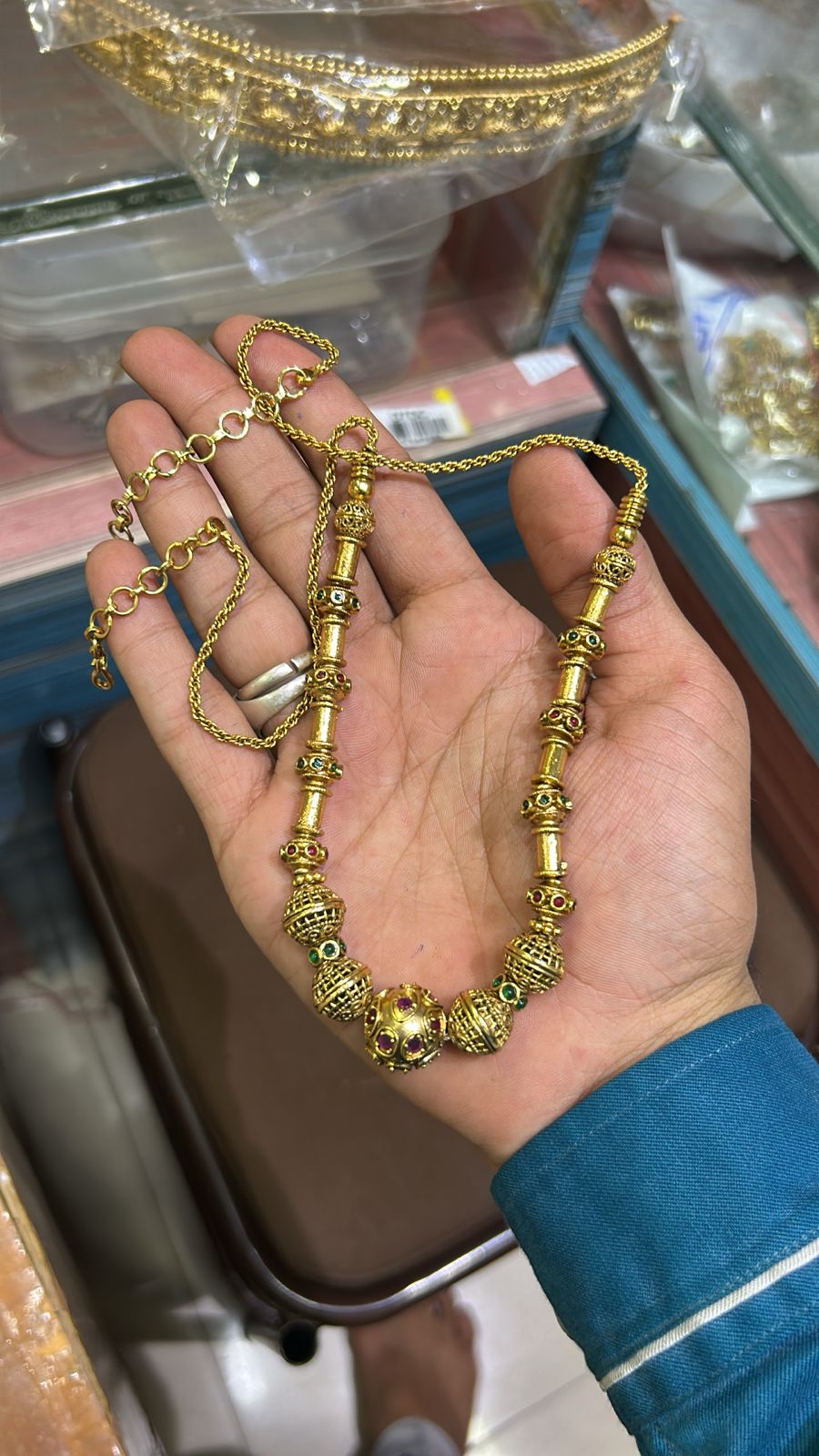 Jadau Ball Mala 2 - Aloro Jewels