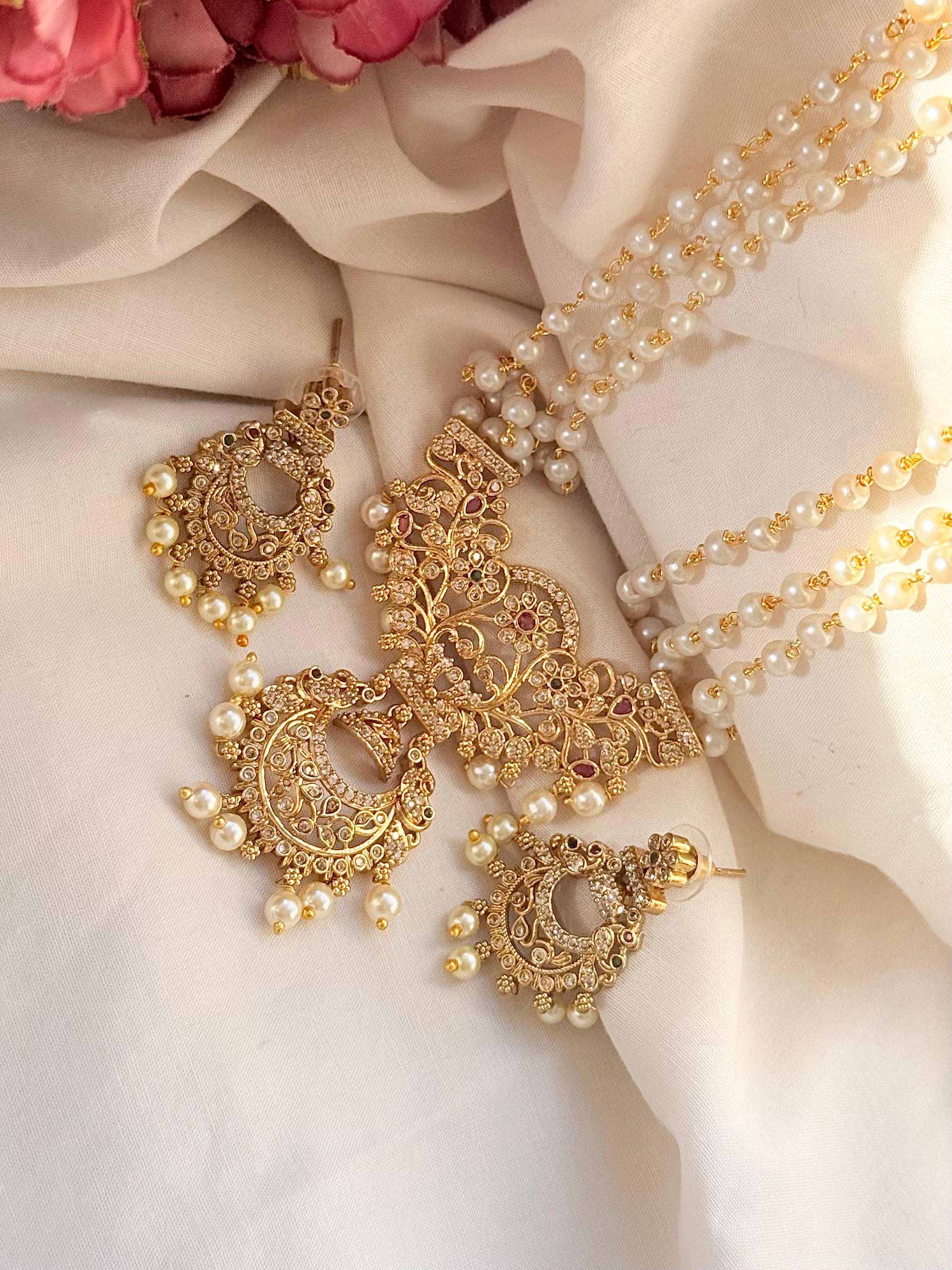 Noor Moti Haar - Aloro Jewels