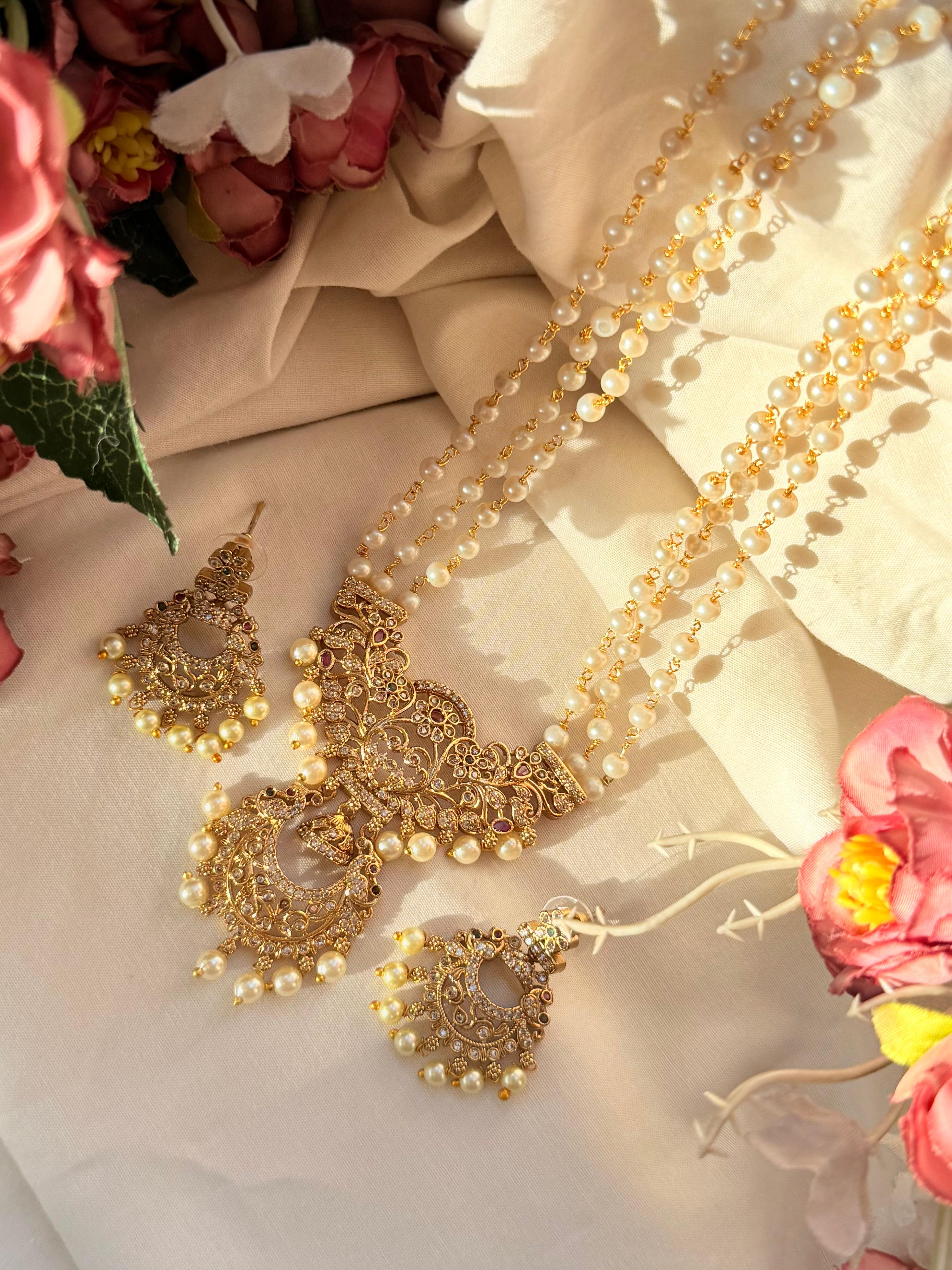 Noor Moti Haar - Aloro Jewels