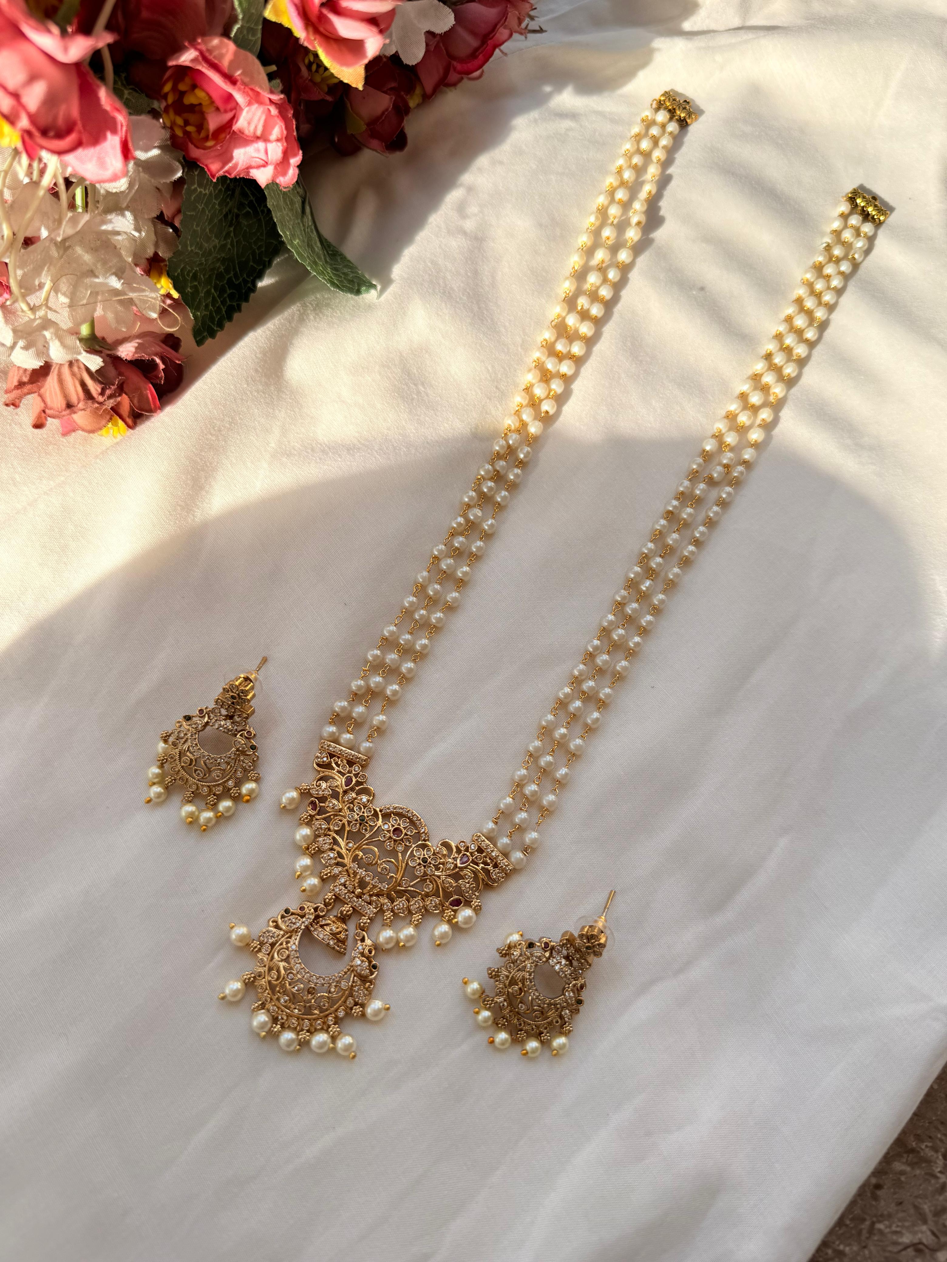 Noor Moti Haar - Aloro Jewels