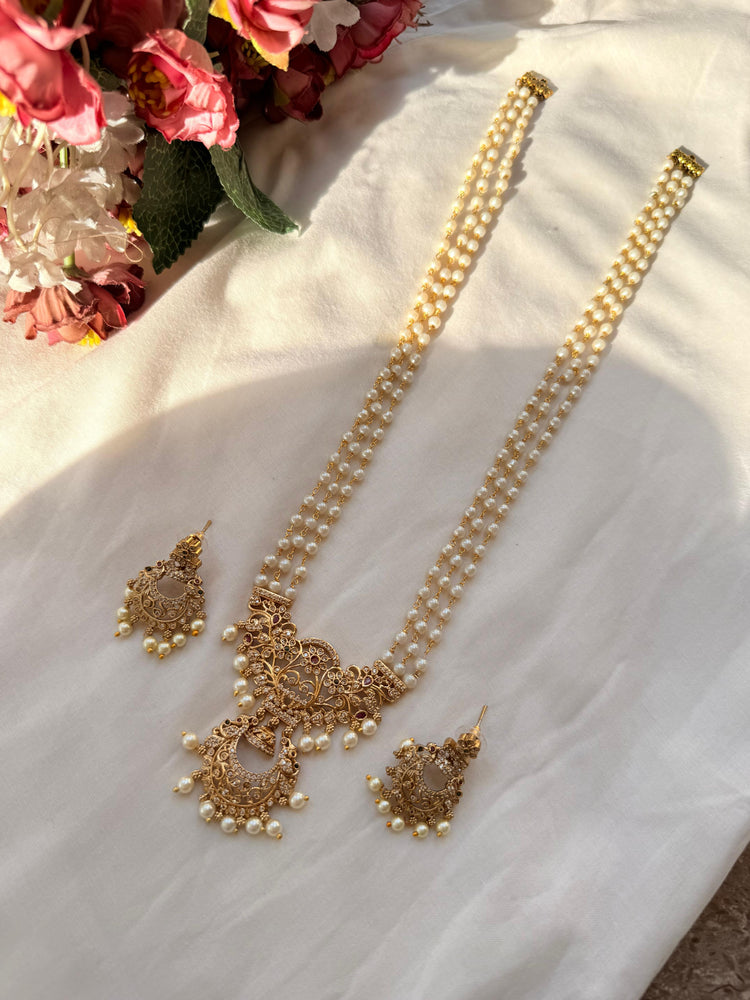 Noor Moti Haar - Aloro Jewels