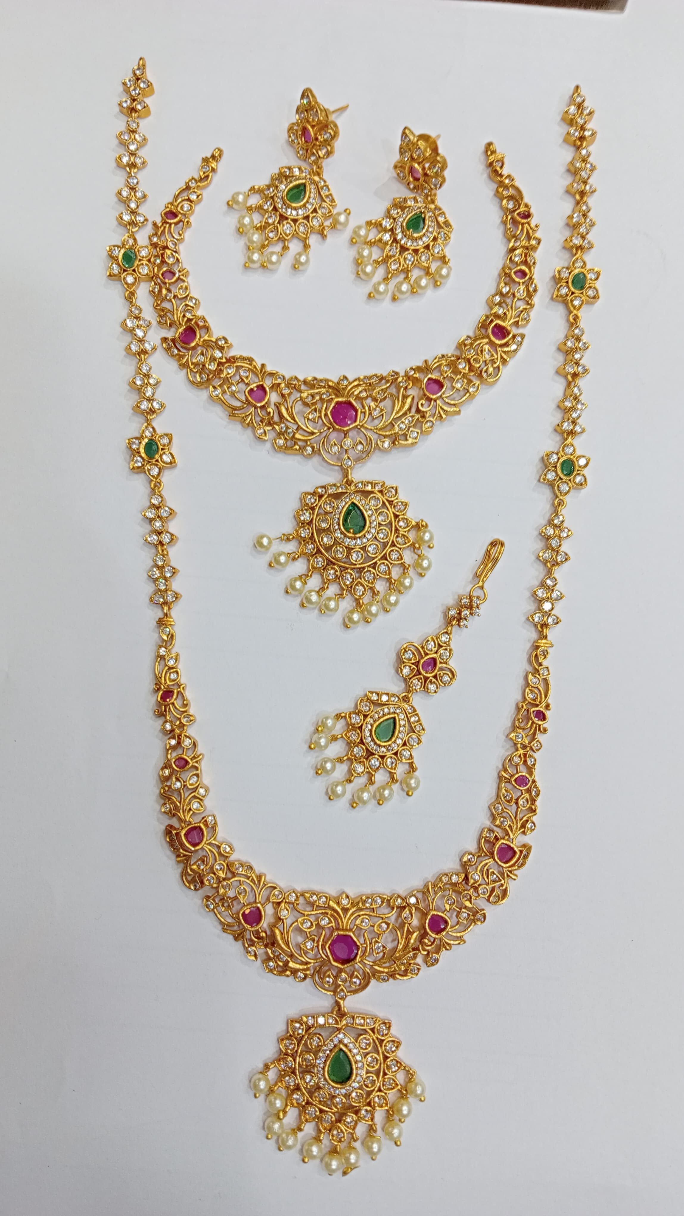 Aiyra Bridal Combo Set - Aloro Jewels