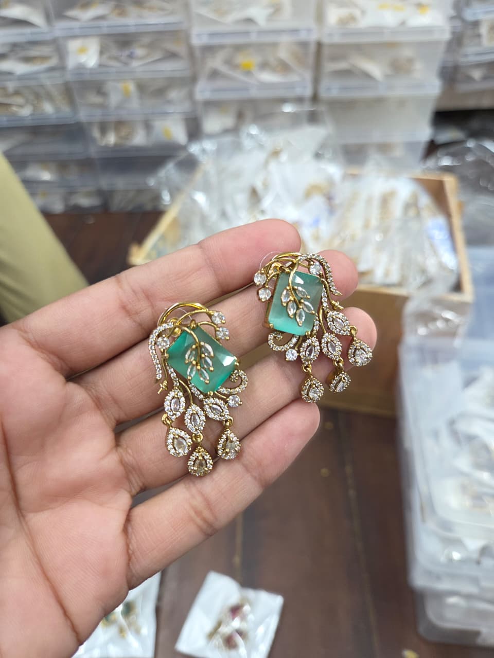 Designer Stud Earrings - Aloro Jewels