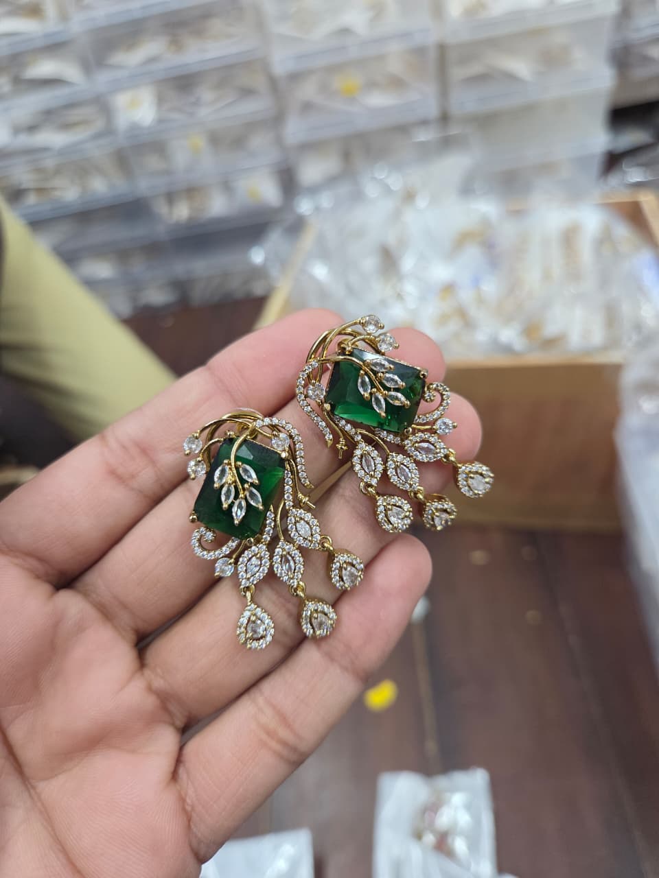 Designer Stud Earrings - Aloro Jewels