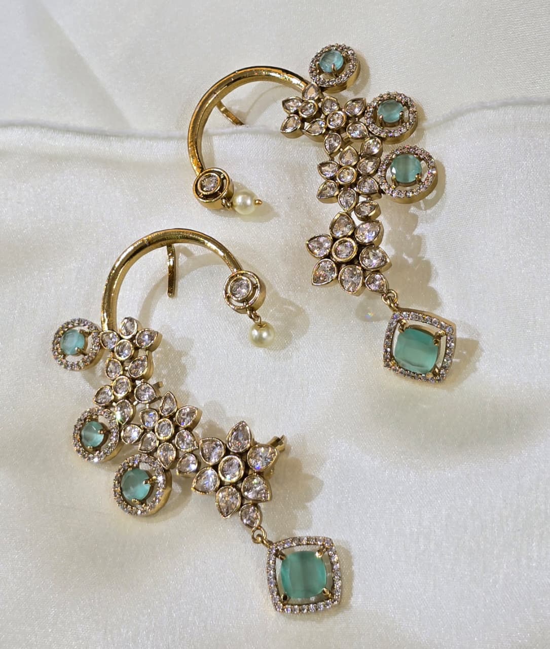 Jasmine Earwrap Earrings - Aloro Jewels
