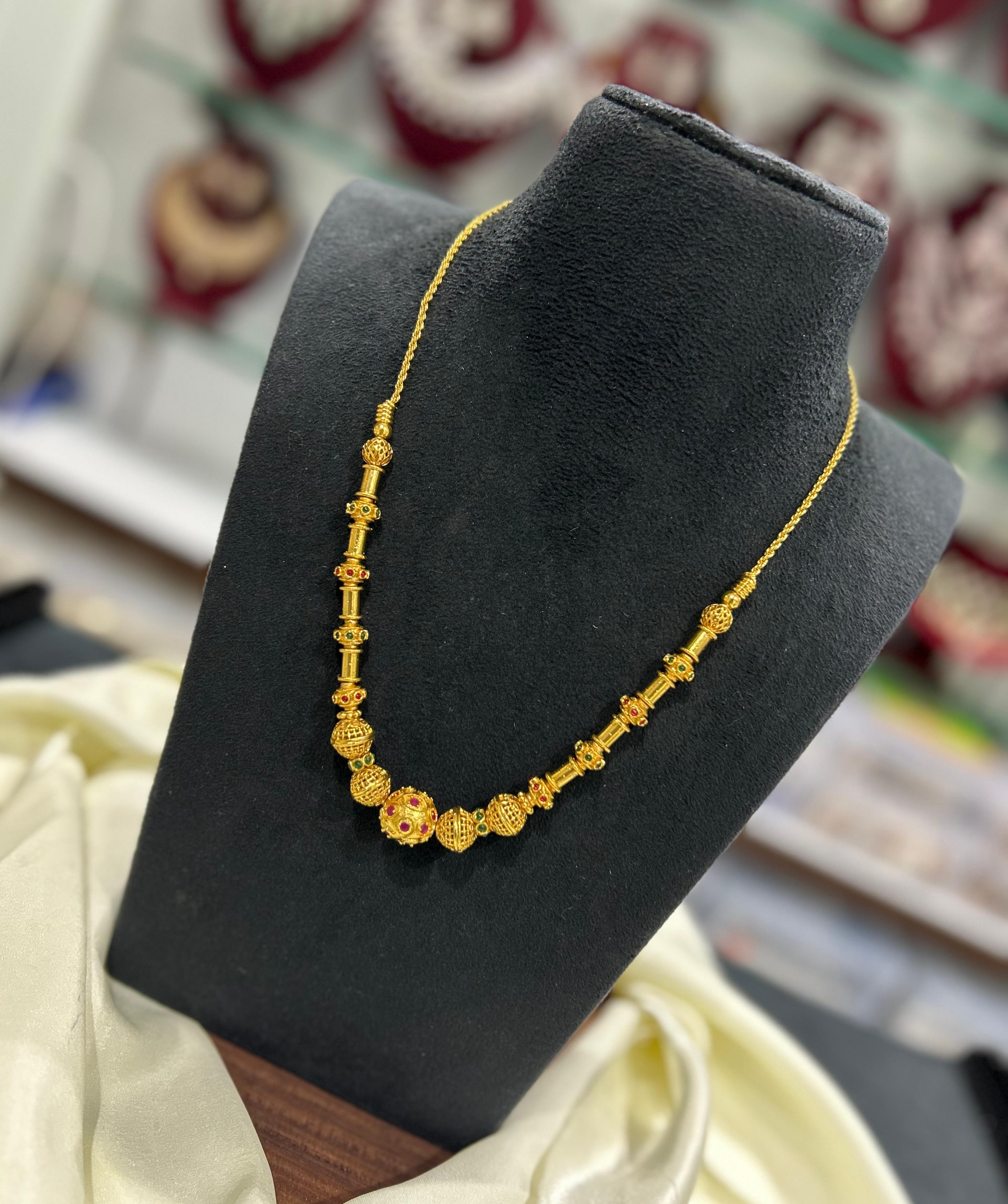Jadau Ball Mala 2 - Aloro Jewels