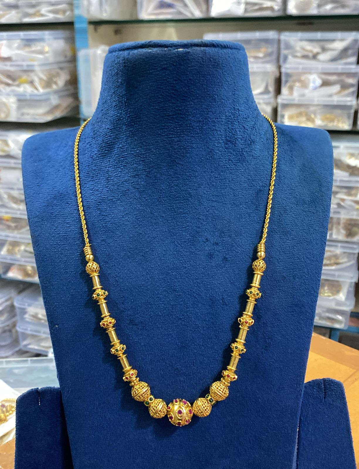 Jadau Ball Mala 2 - Aloro Jewels