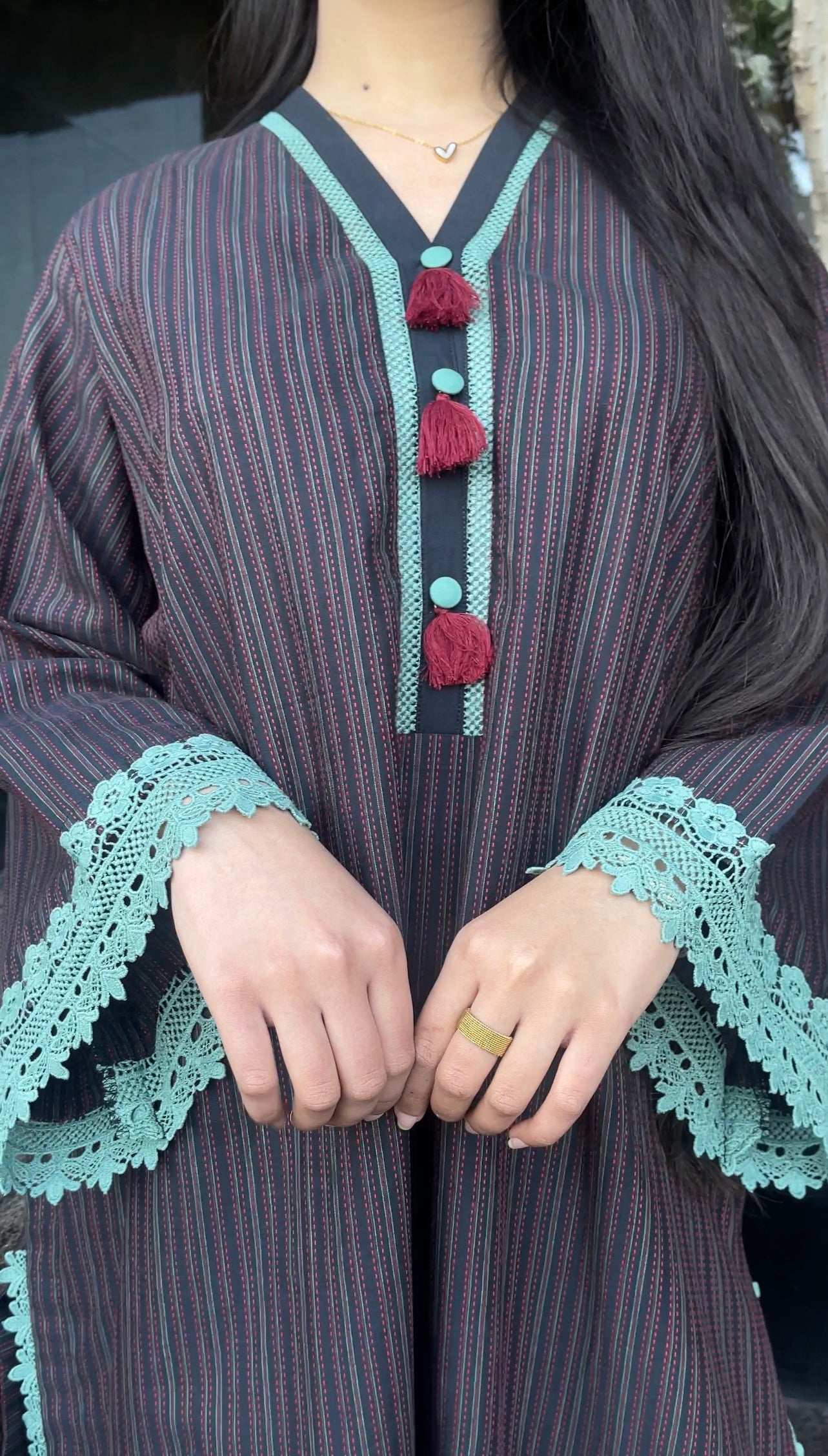 2 Piece Cotton Yarn Dyed Suit