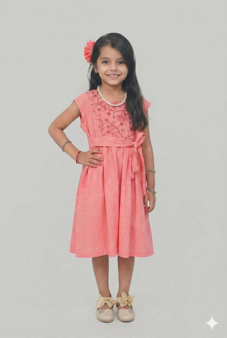 1 Piece Yarn Dyed Dobby + Embroidered Shirt-100% Cotton - Urban Cut