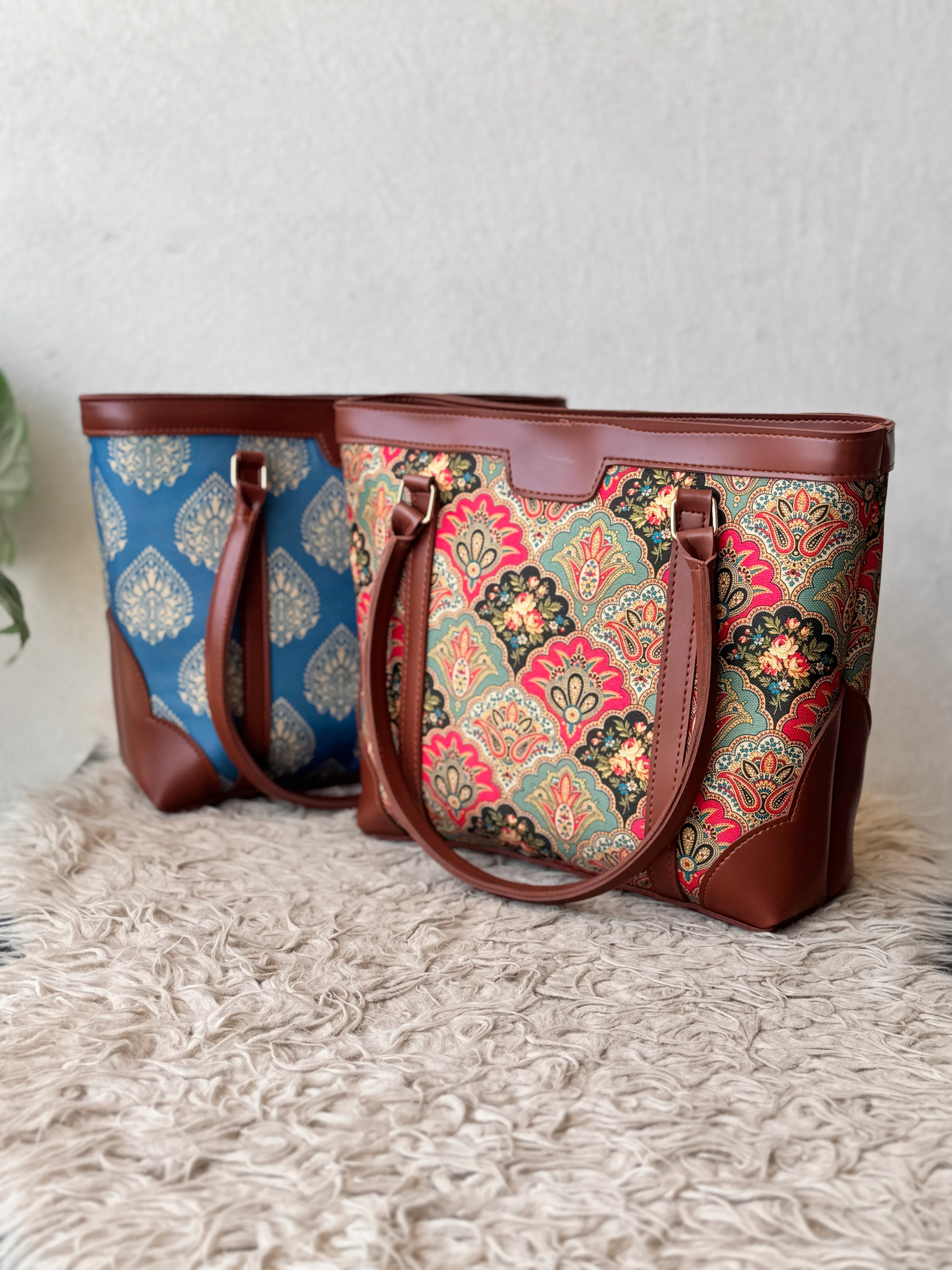 Miraas Tote - Multicolor Canvas - HBH