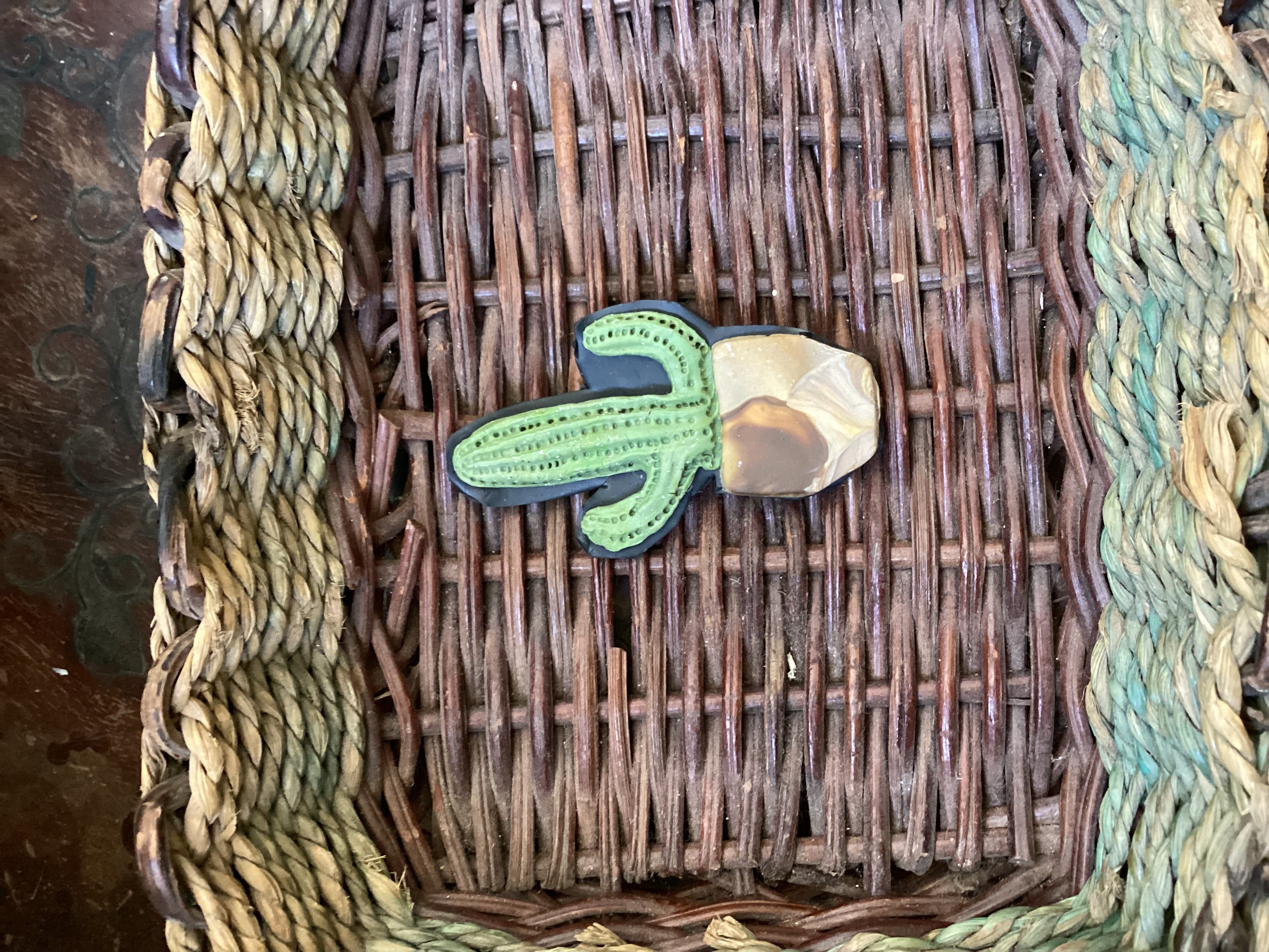 Cactus fridge magnets - Clay Boutique