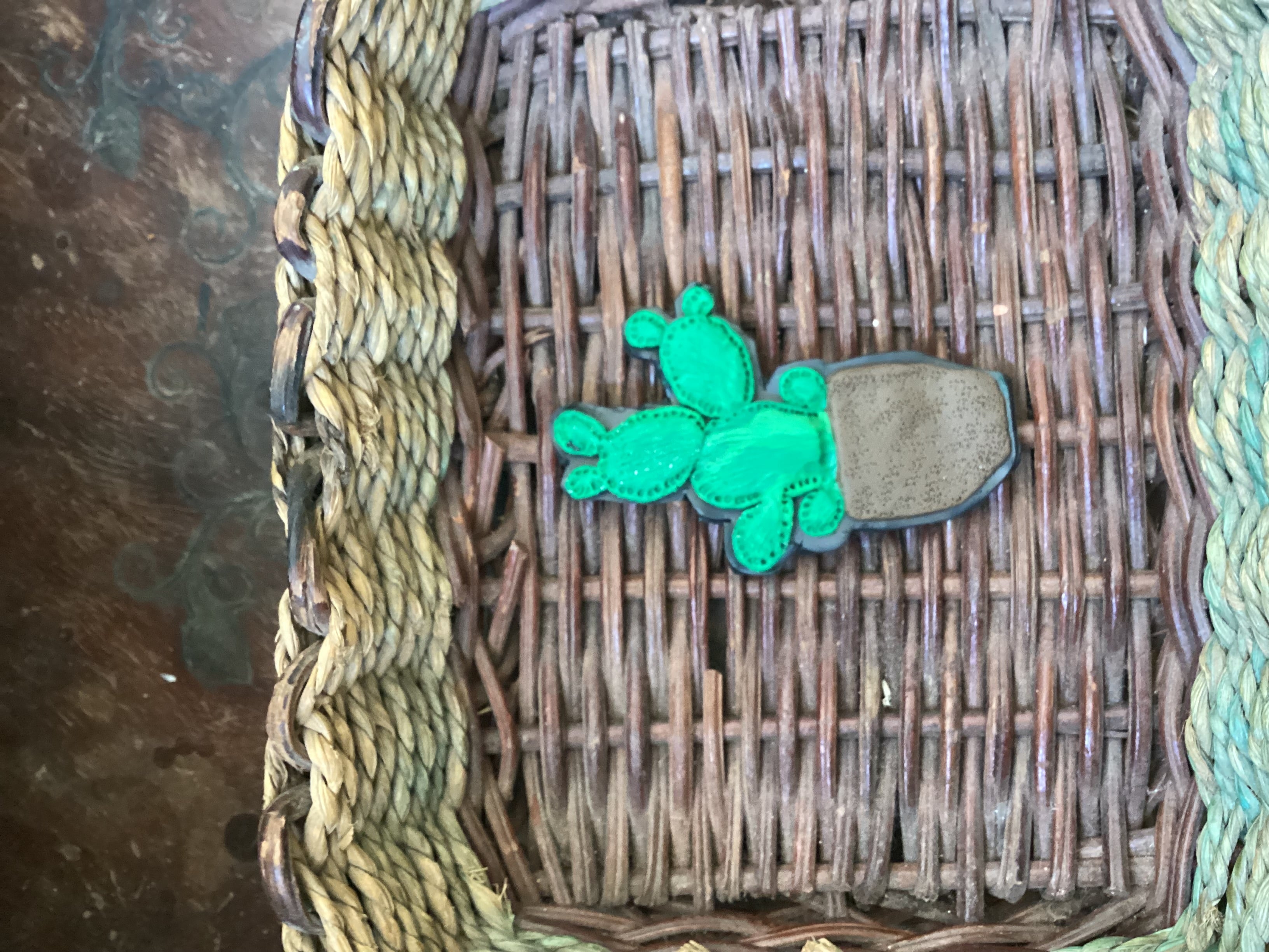 Cactus fridge magnets - Clay Boutique