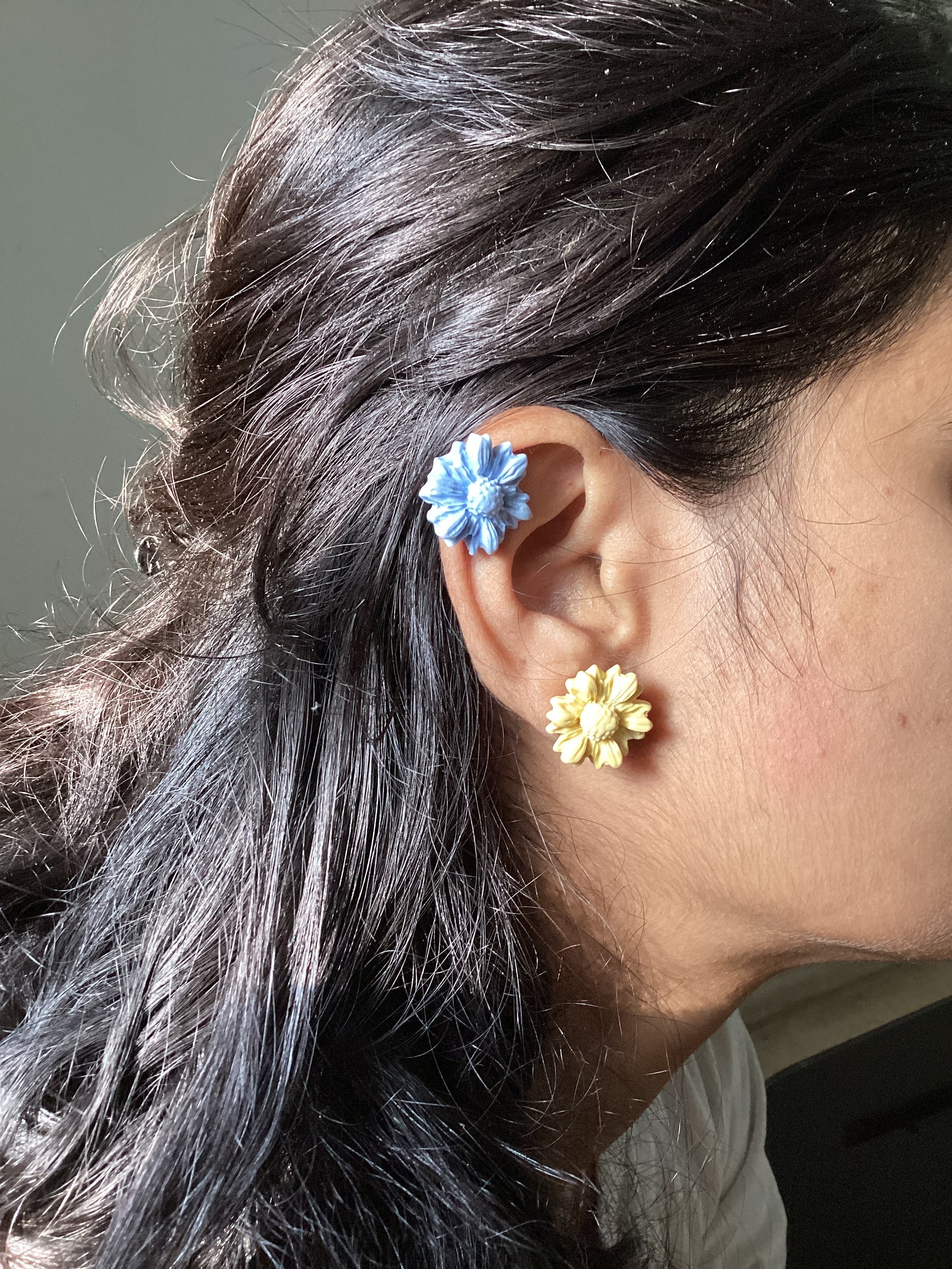 Flowers studs - Clay Boutique