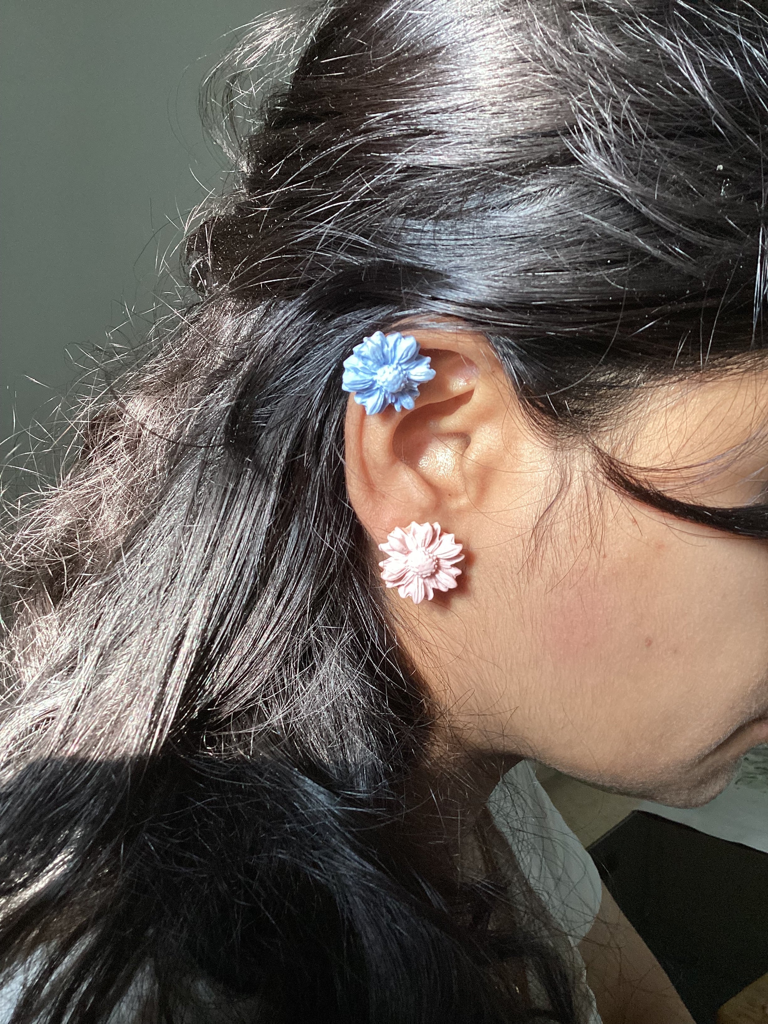 Flowers studs - Clay Boutique