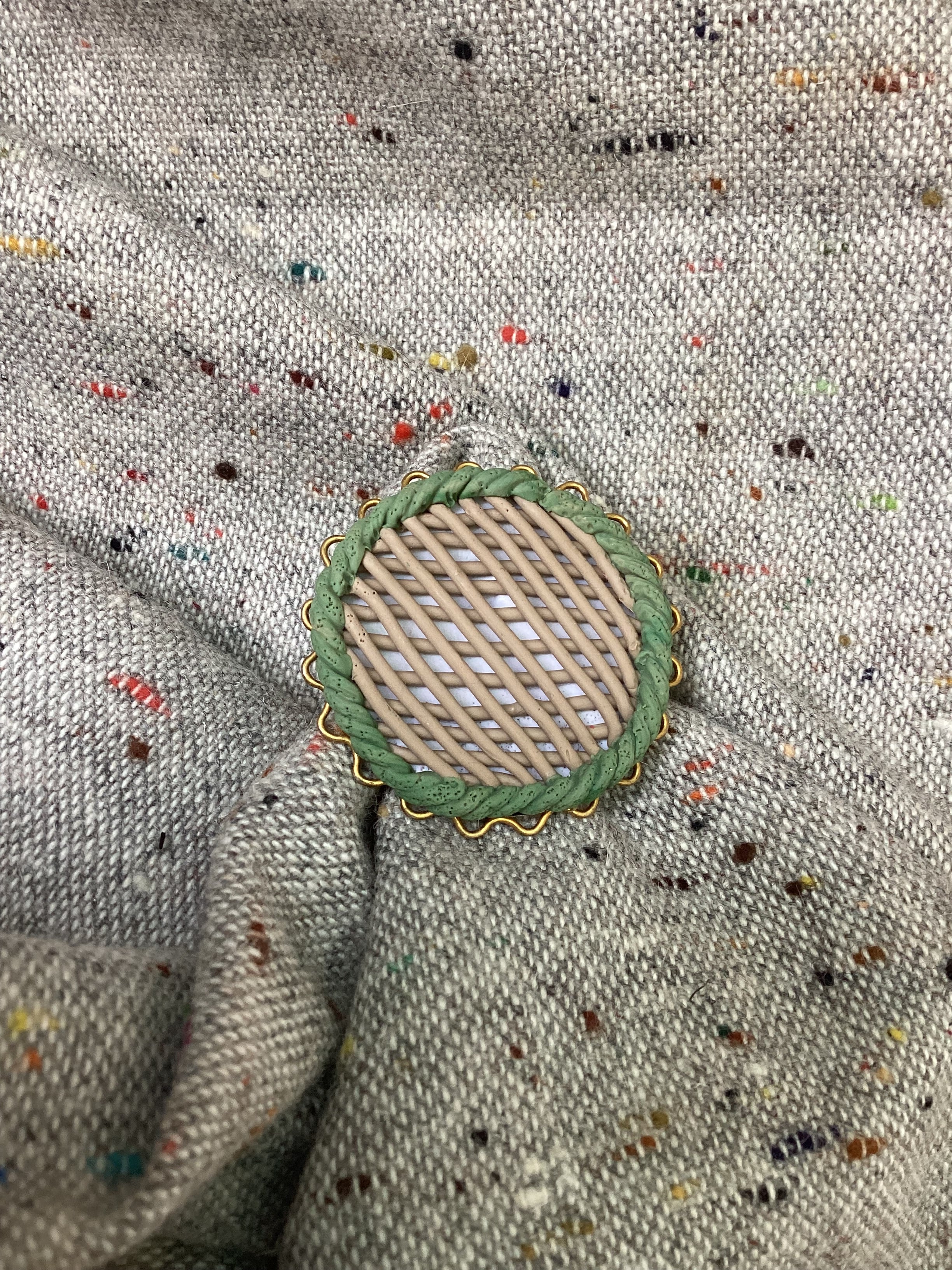 Netted Ring - Clay Boutique