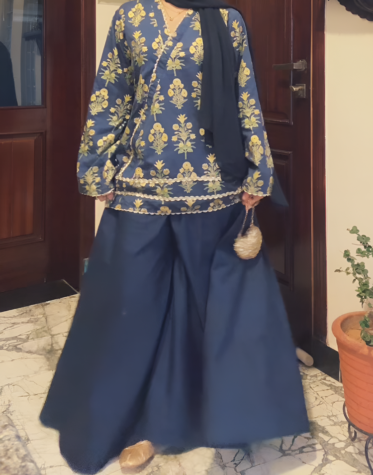 Premium Cotton Extra-Flared Palazzo - Urban Cut