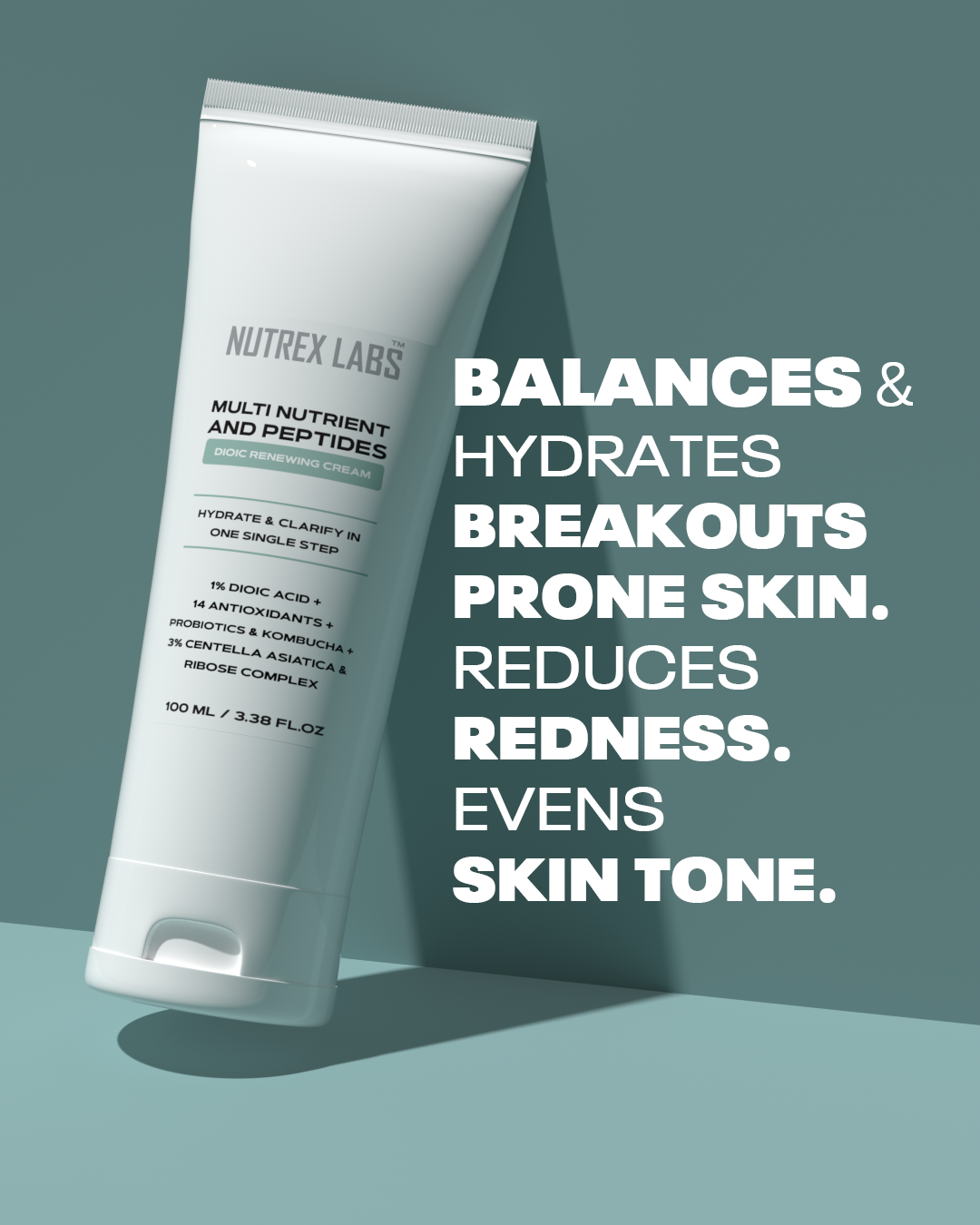 Multi Nutrient And Peptides Dioic Renewing Cream - Nutrex Labs