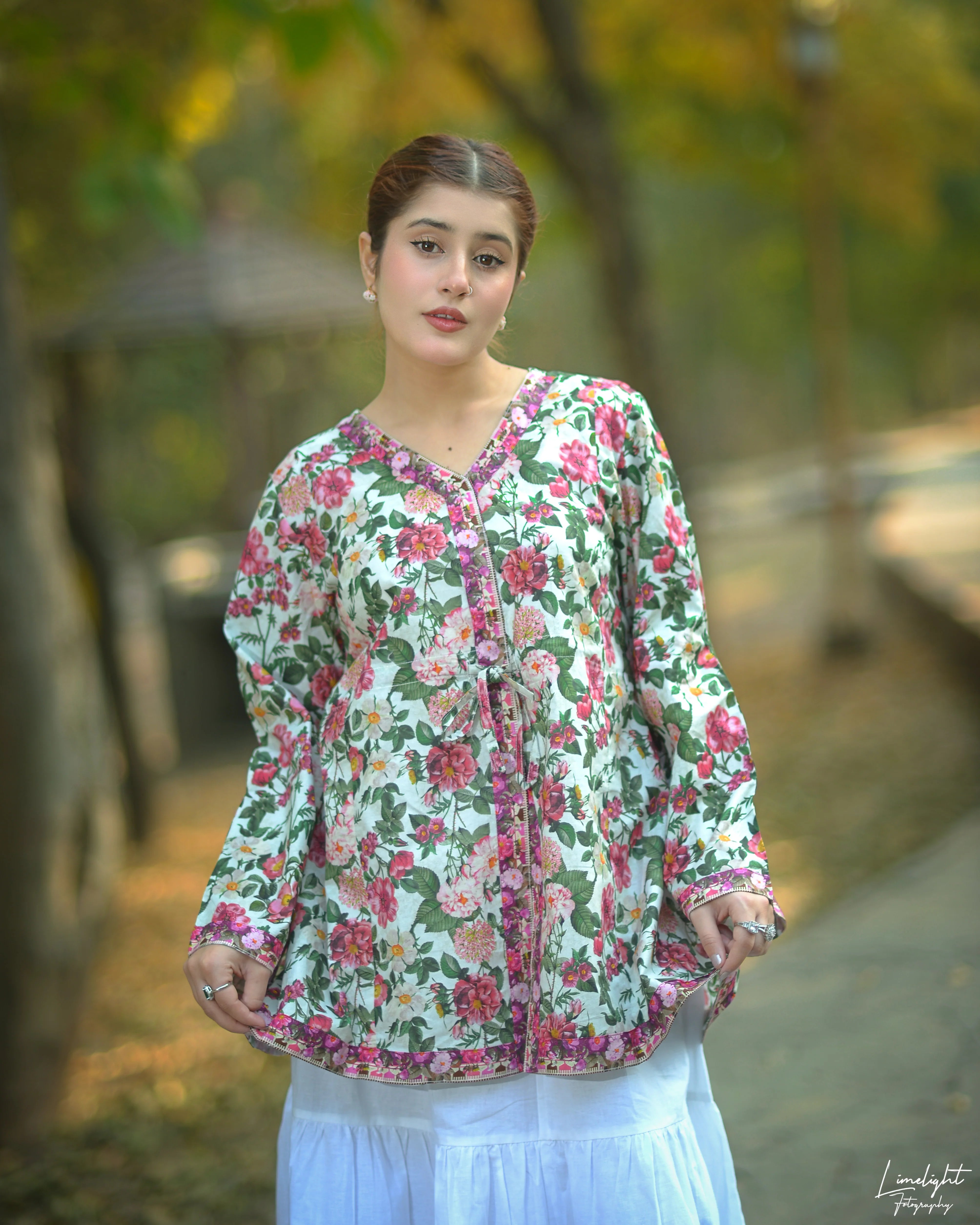 Printed Cotton Shirt  for Women – Floral Everyday Wear