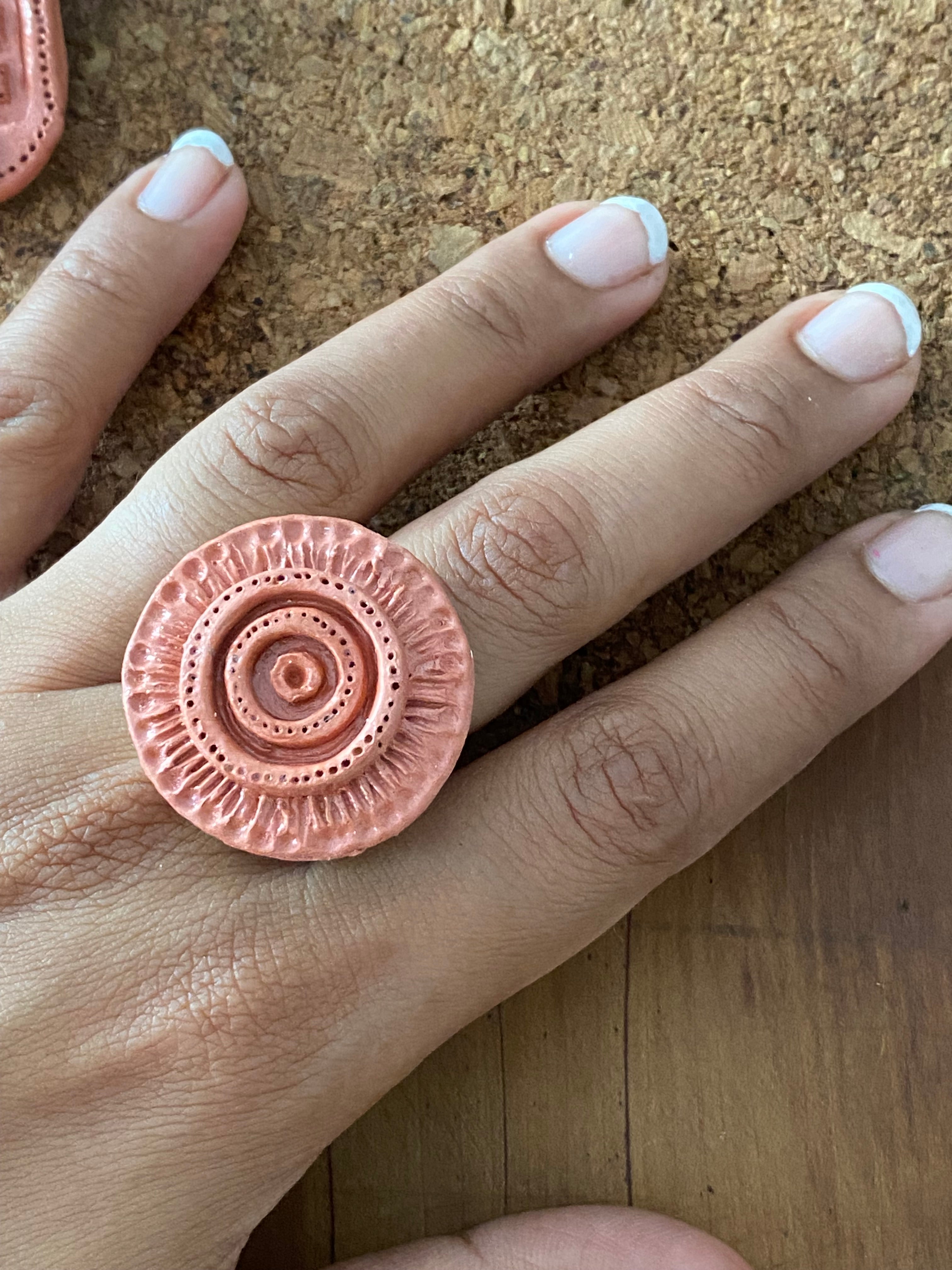 Terracota Adjustable Rings - Clay Boutique