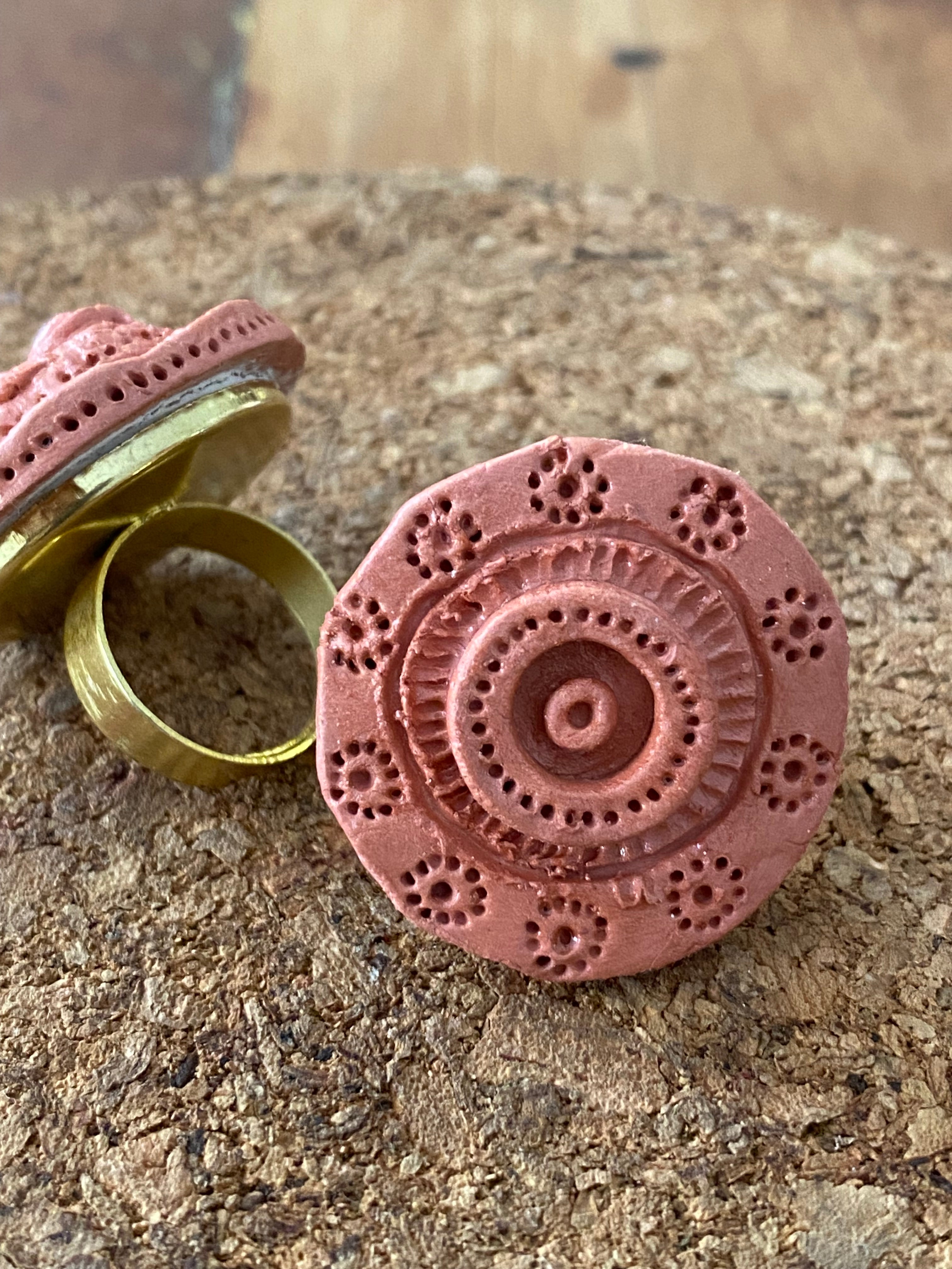 Terracota Adjustable Rings - Clay Boutique