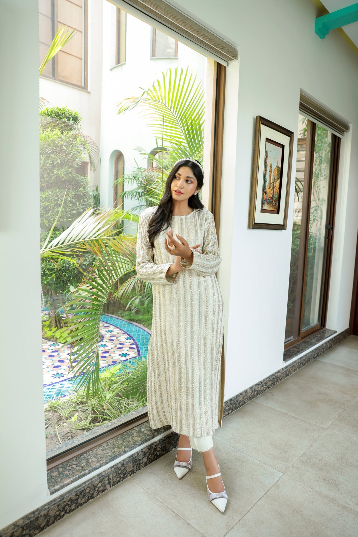 Giselle 3 Piece Stitched - Javeria Zoa