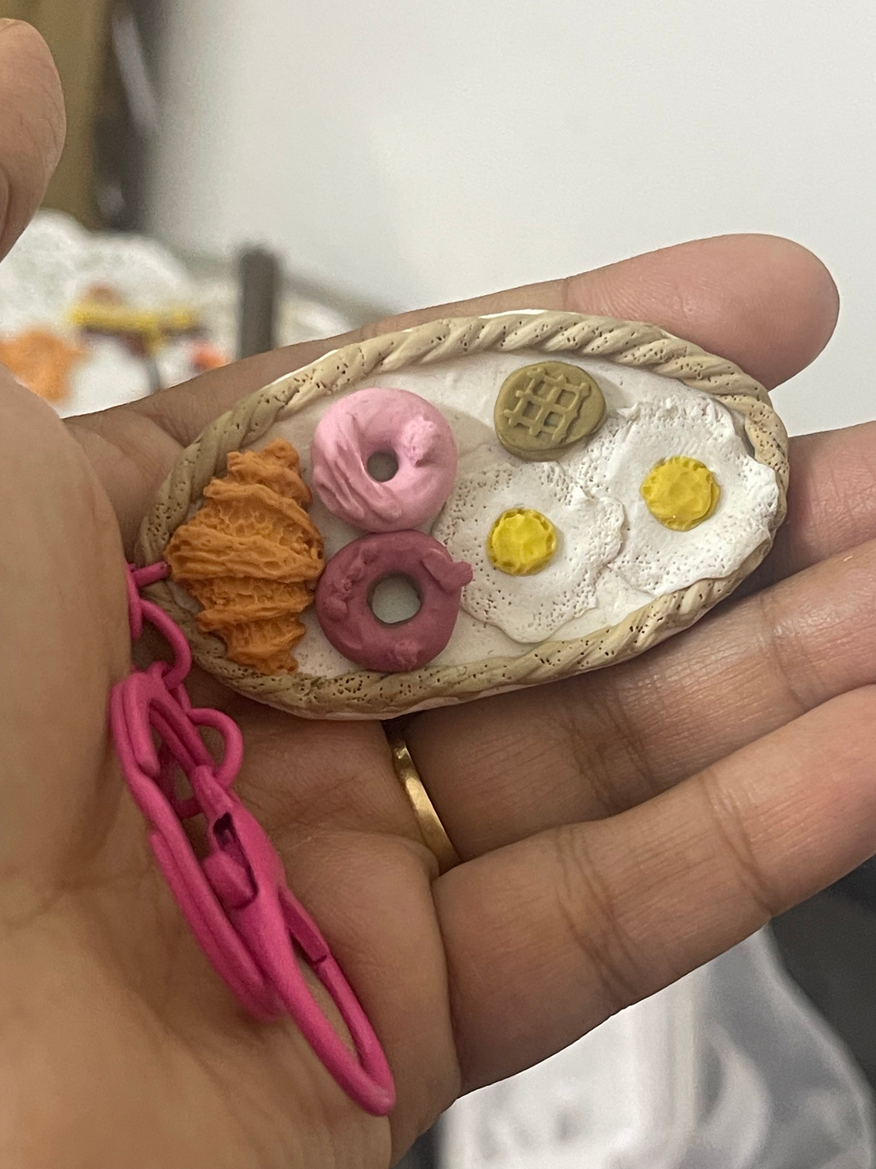 Foodie Clay Keychains - Clay Boutique
