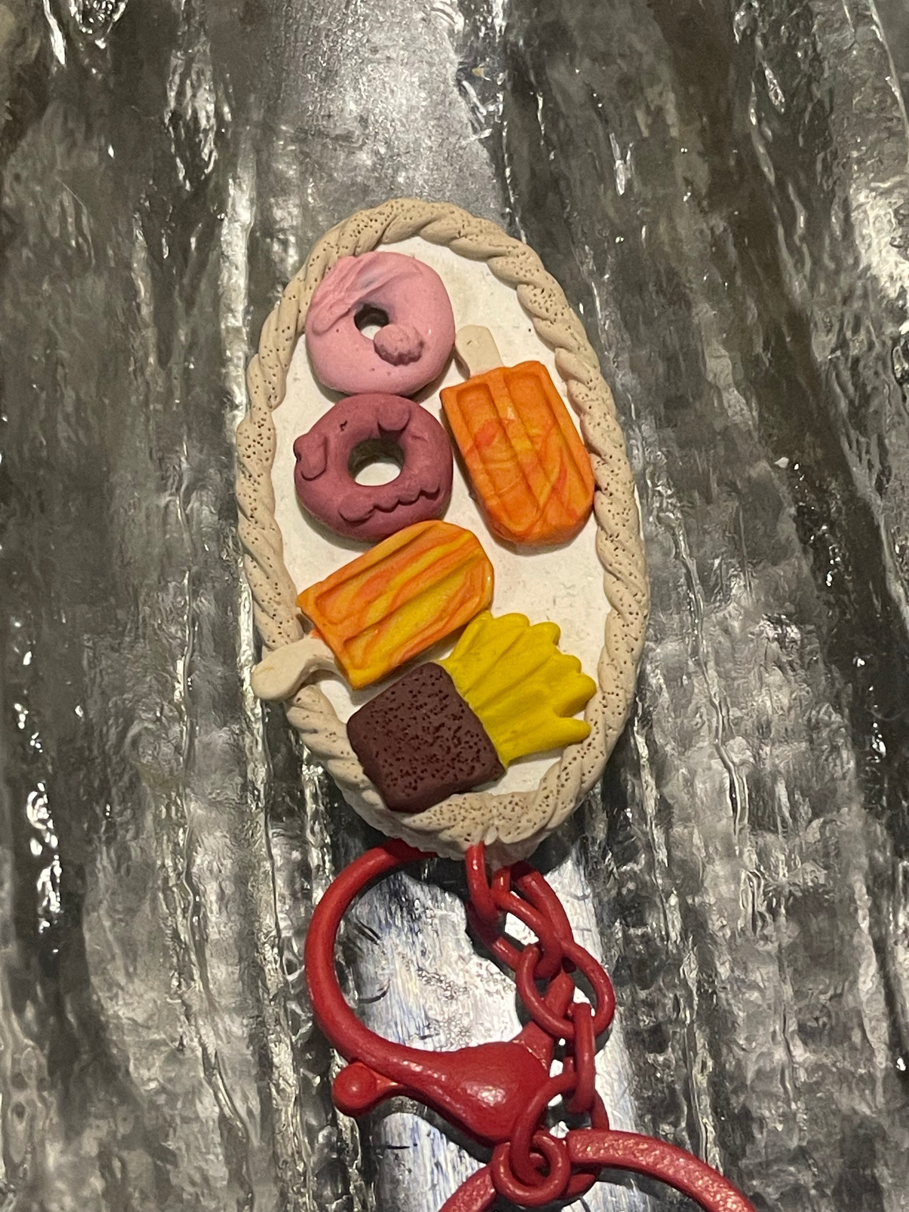 Foodie Clay Keychains - Clay Boutique