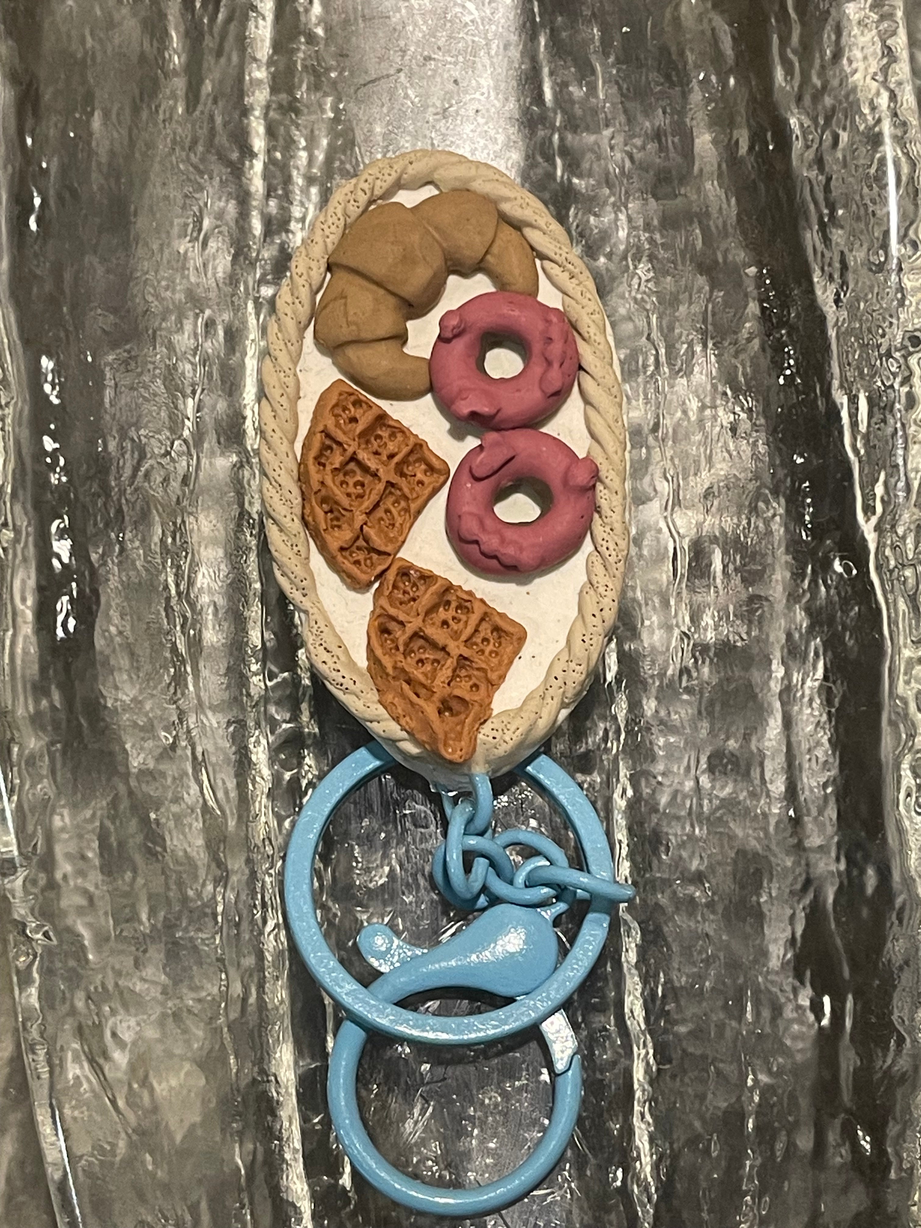 Foodie Clay Keychains - Clay Boutique