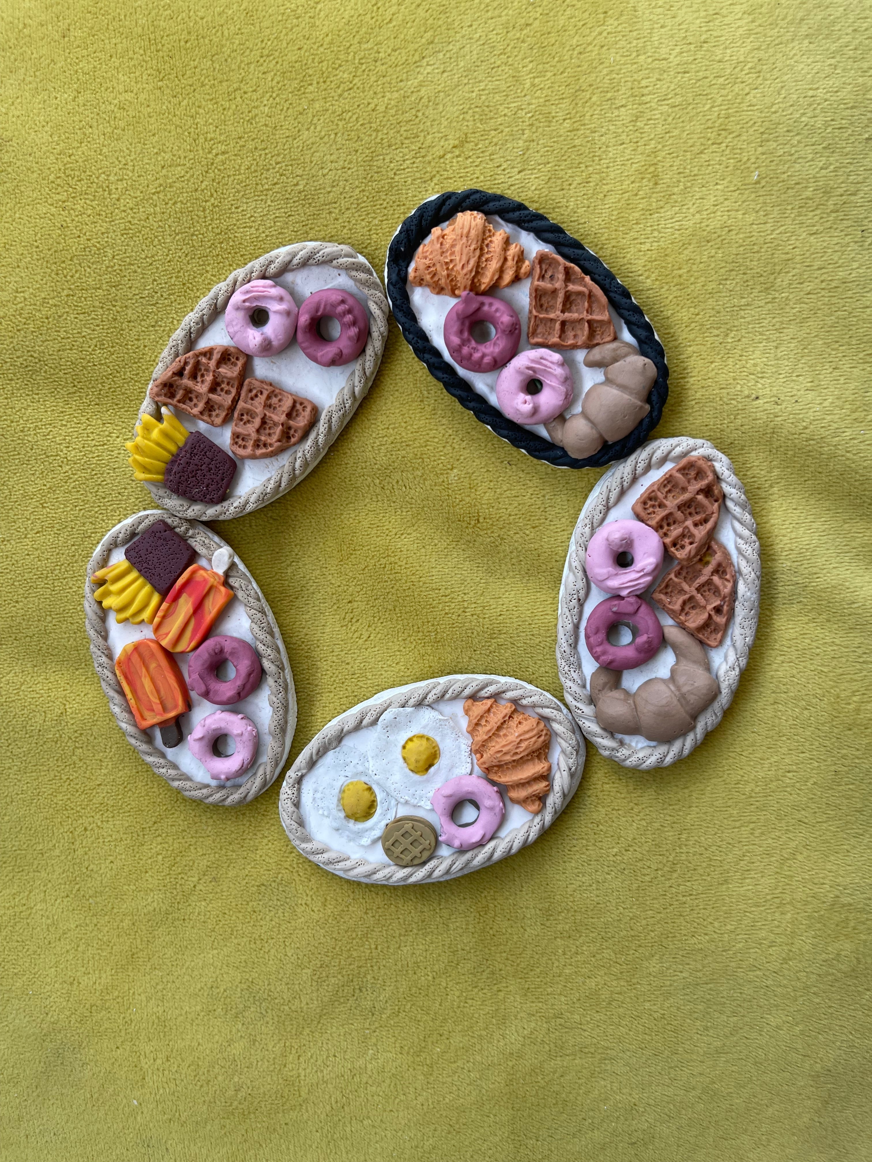Foodie Fridge magnets - Clay Boutique
